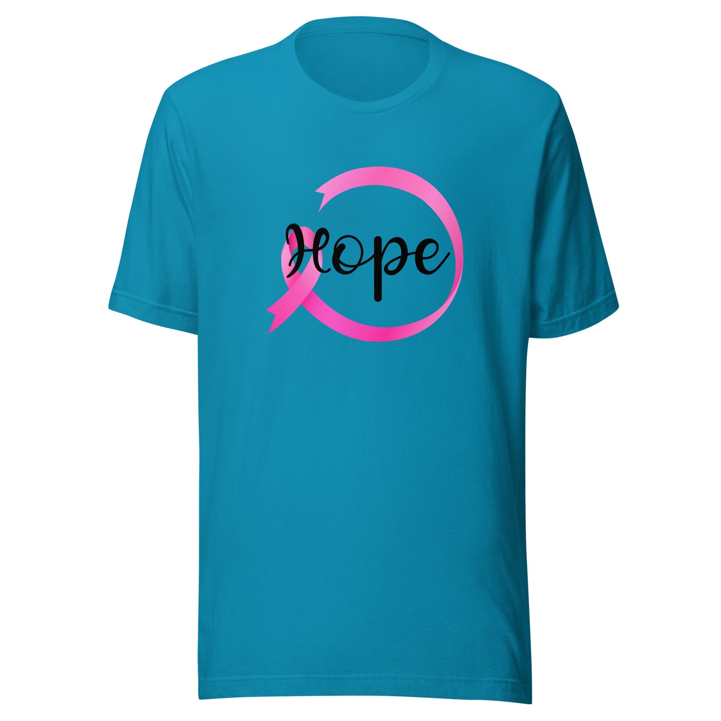 Hope ribbon Unisex t-shirt