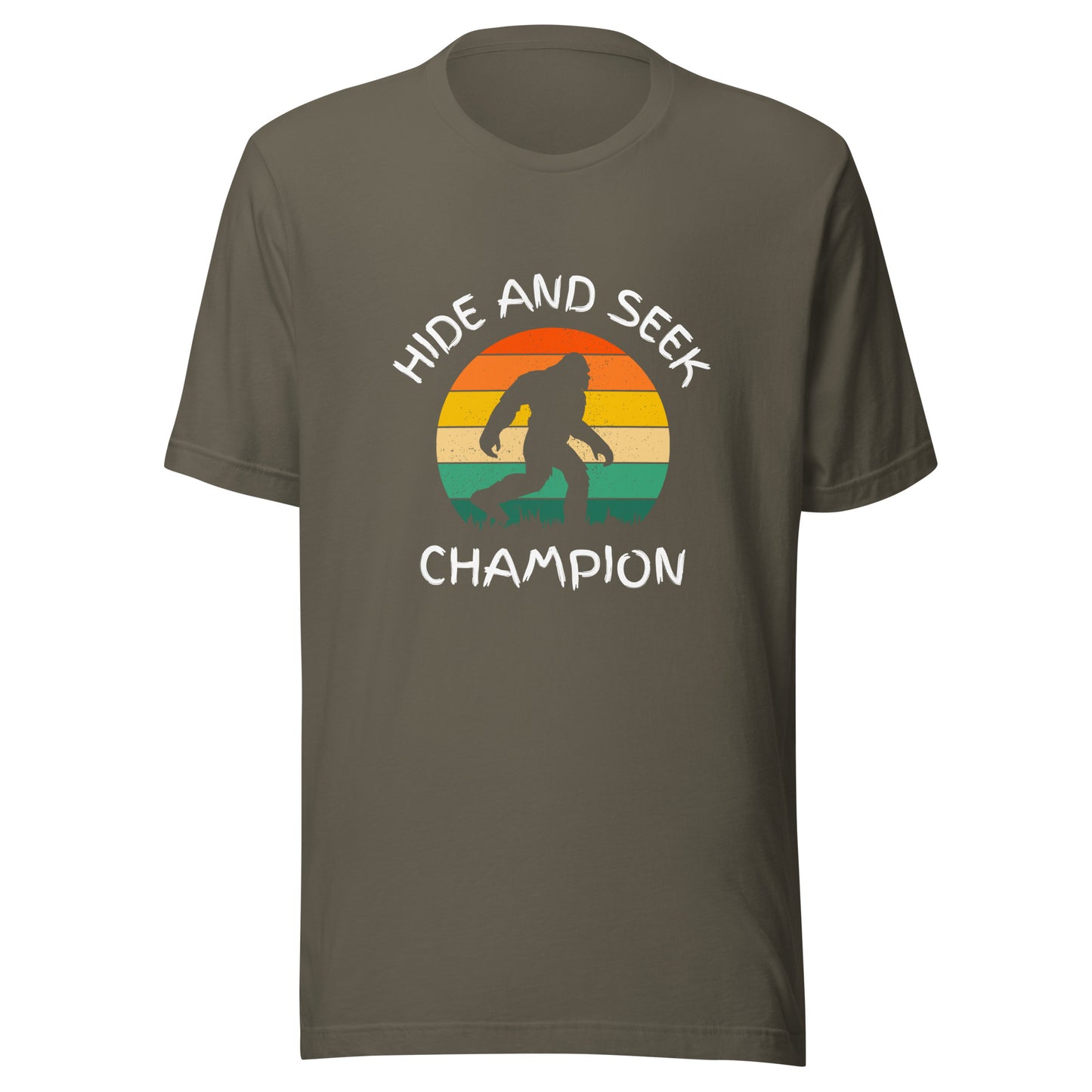 Hide and seek Unisex t-shirt