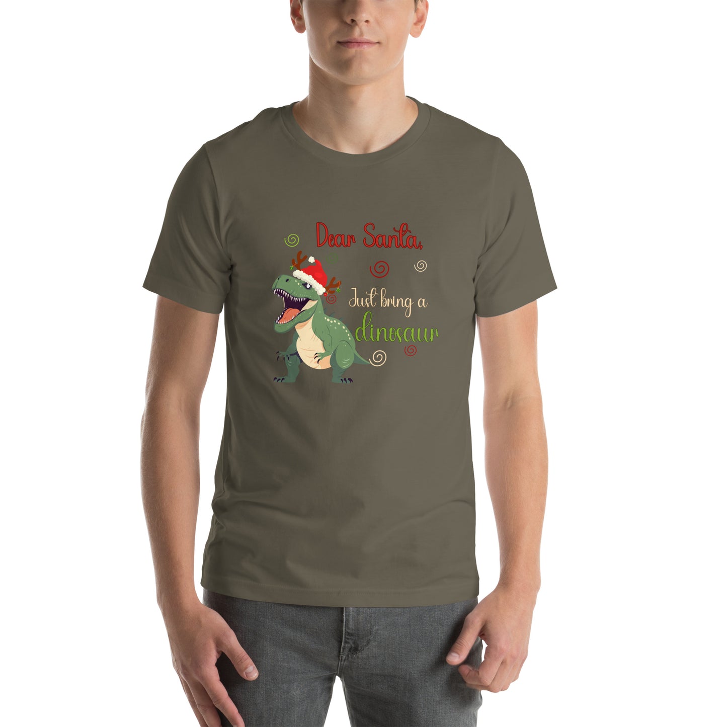 Bring a dinosaur Unisex t-shirt