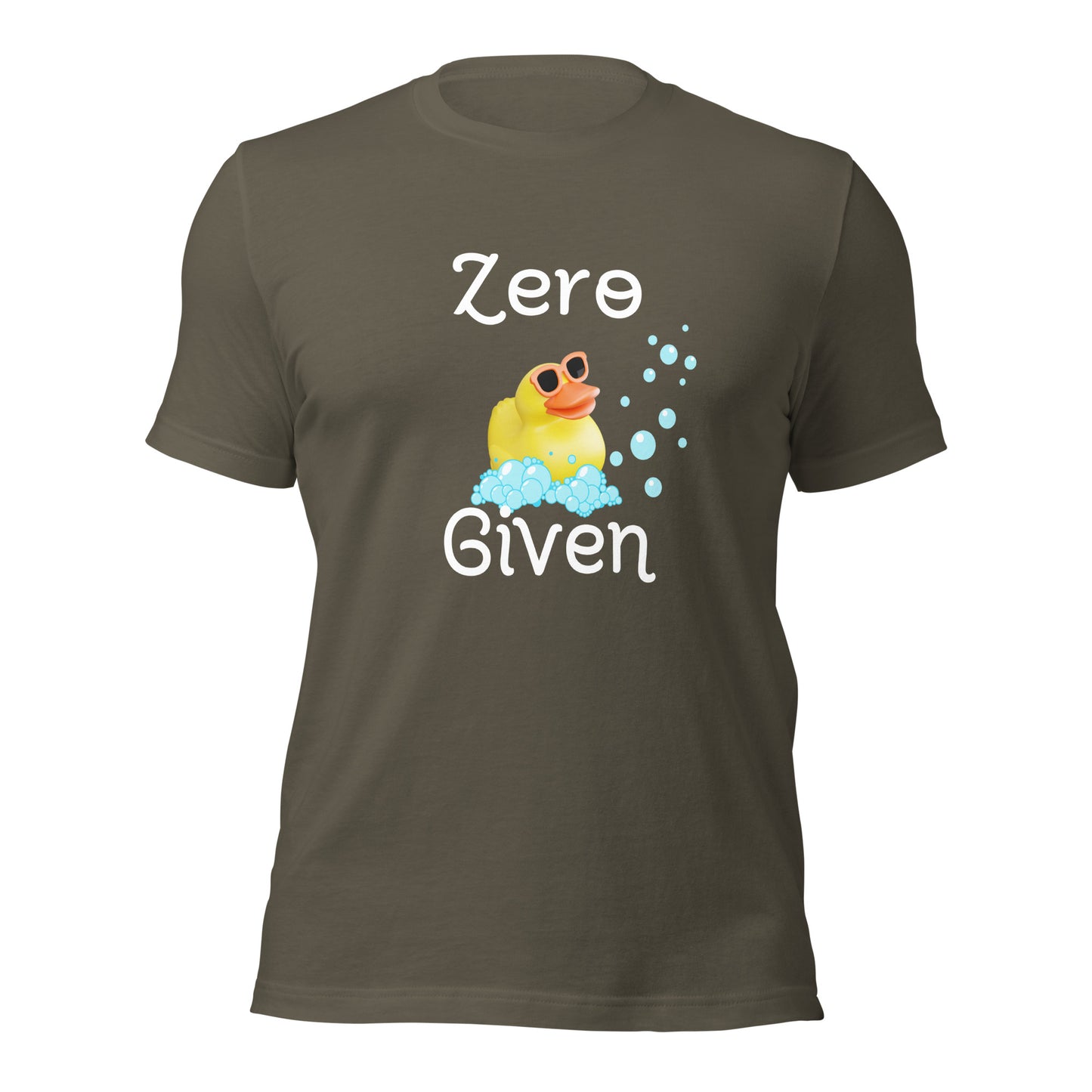 Zero ducks given Unisex t-shirt