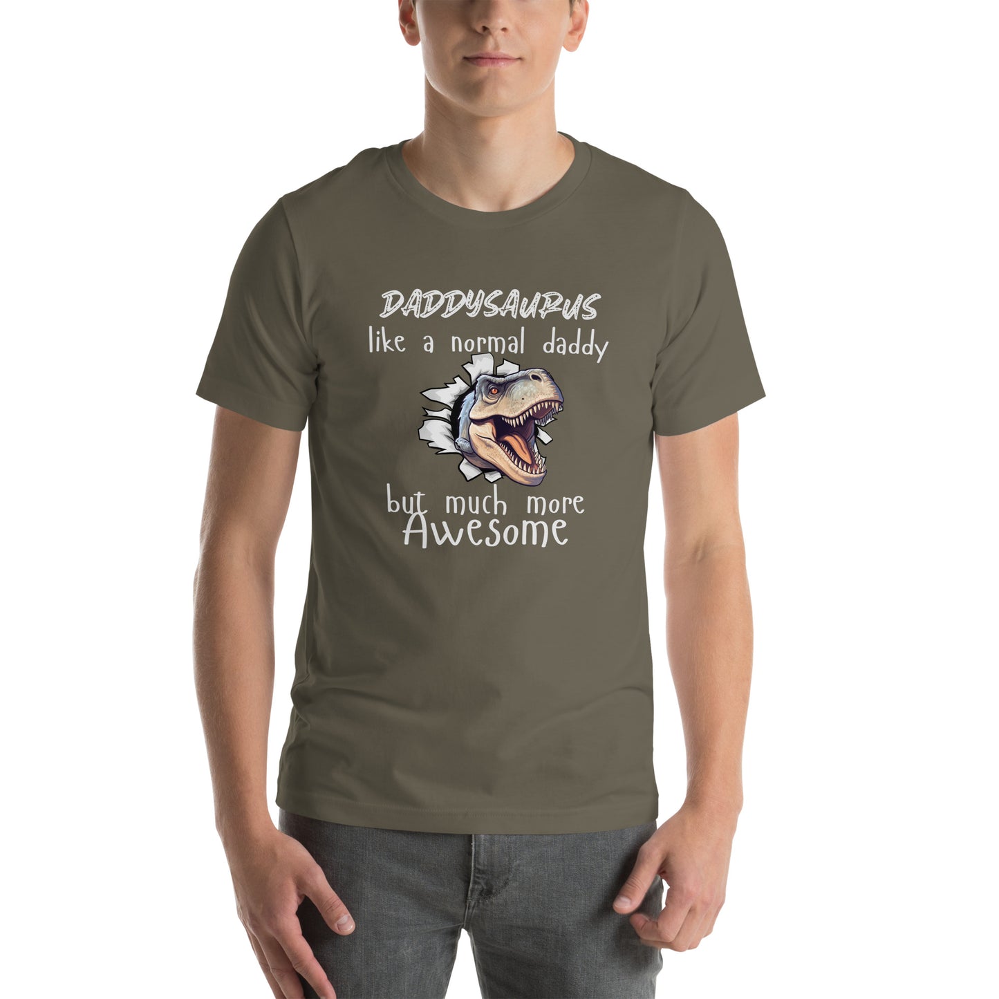 Daddysaurus Unisex t-shirt