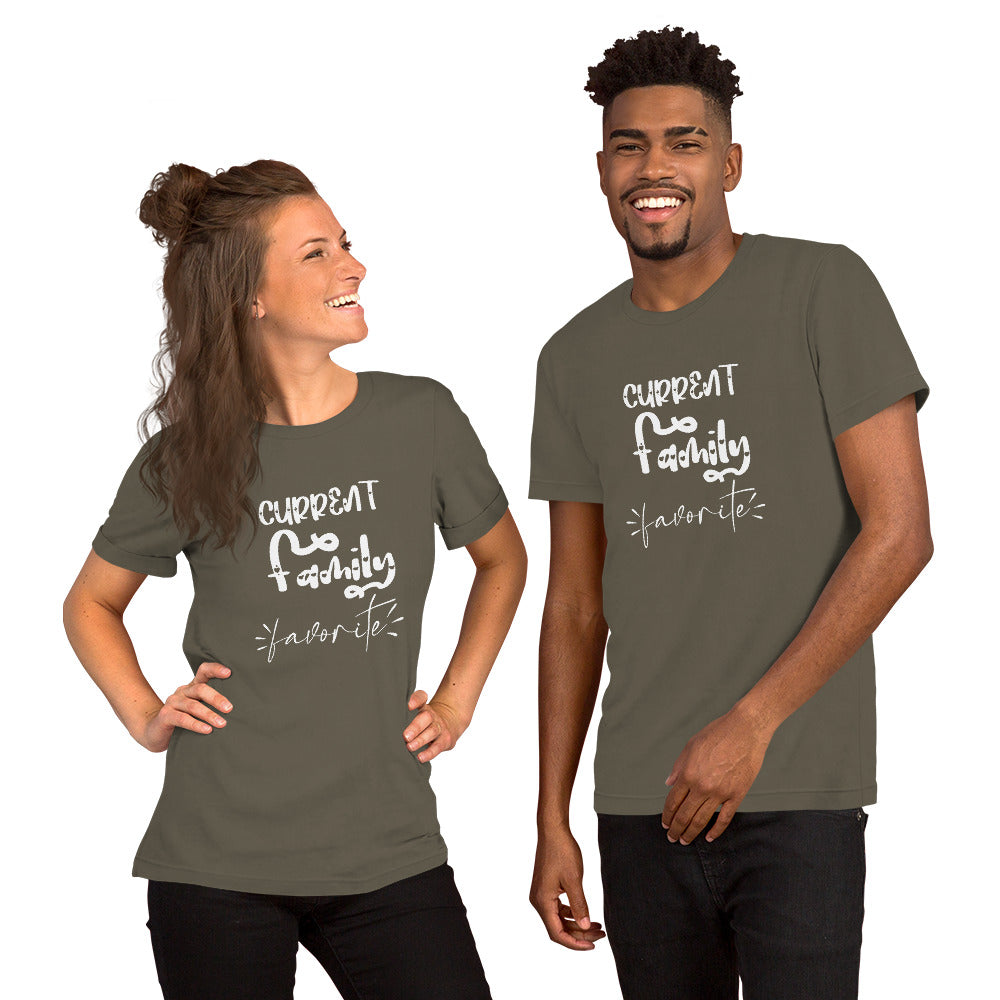 Current family Unisex t-shirt