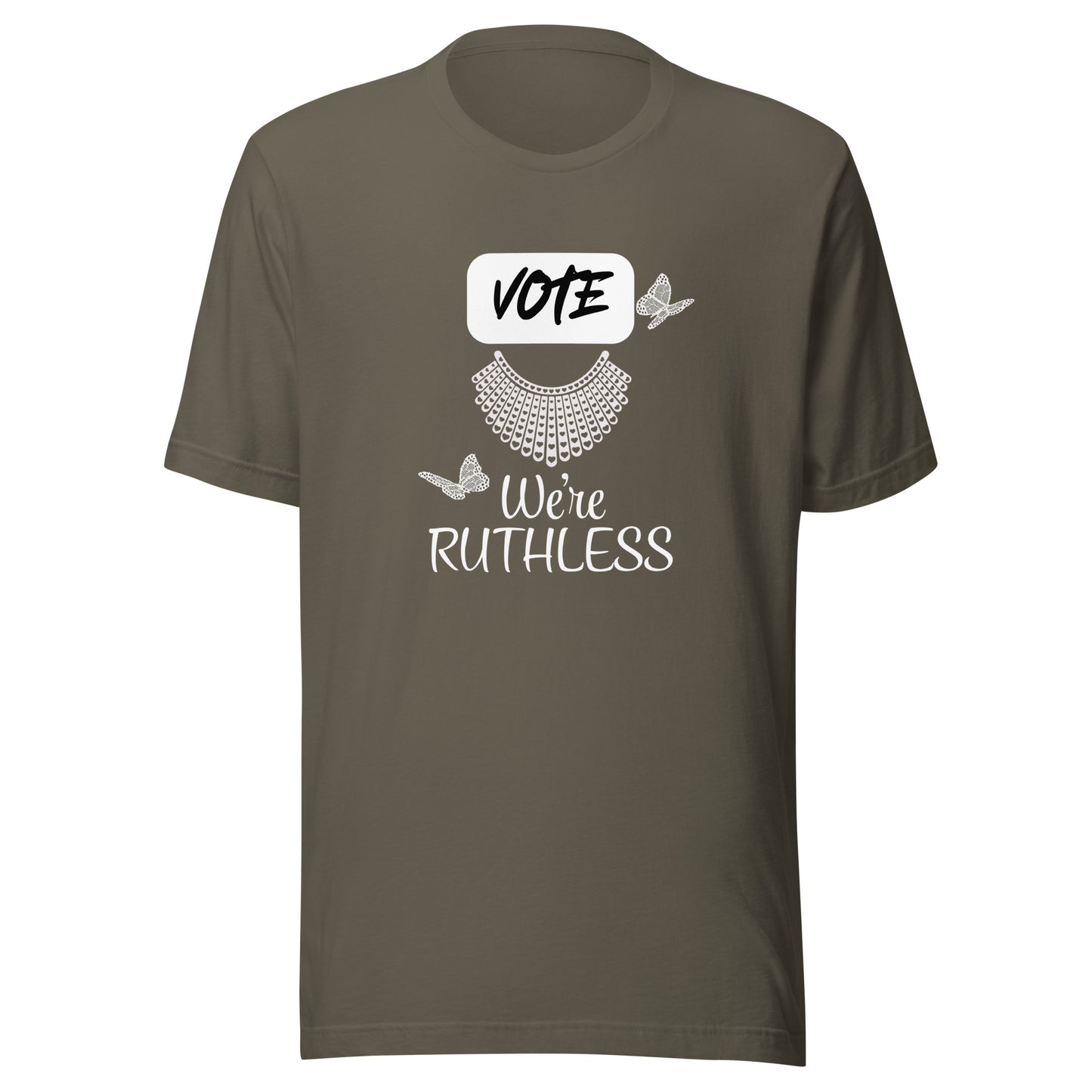 Vote we’re ruthless Unisex t-shirt