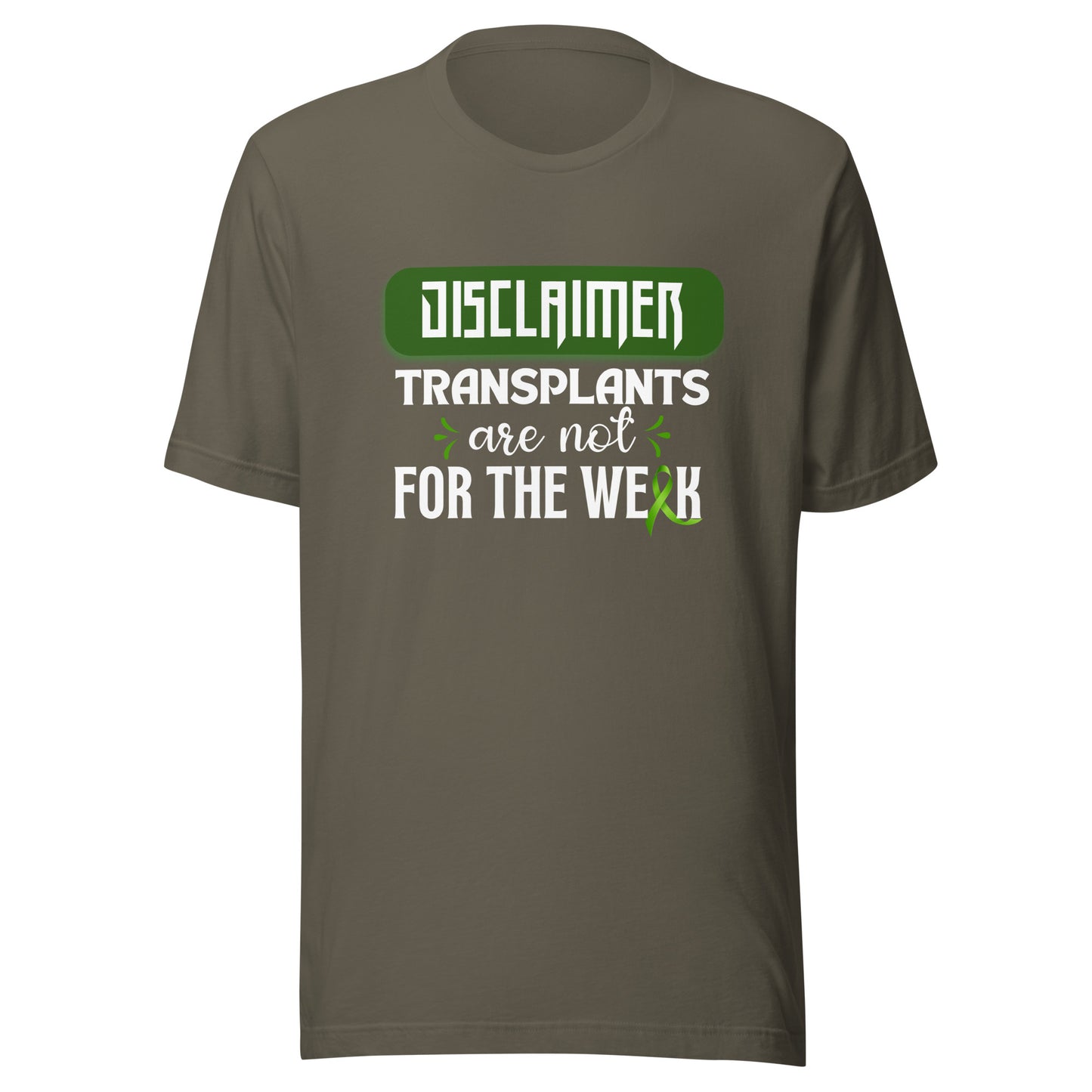 Disclaimer Unisex t-shirt
