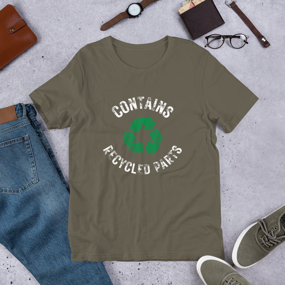 Contains recycled parts Unisex t-shirt