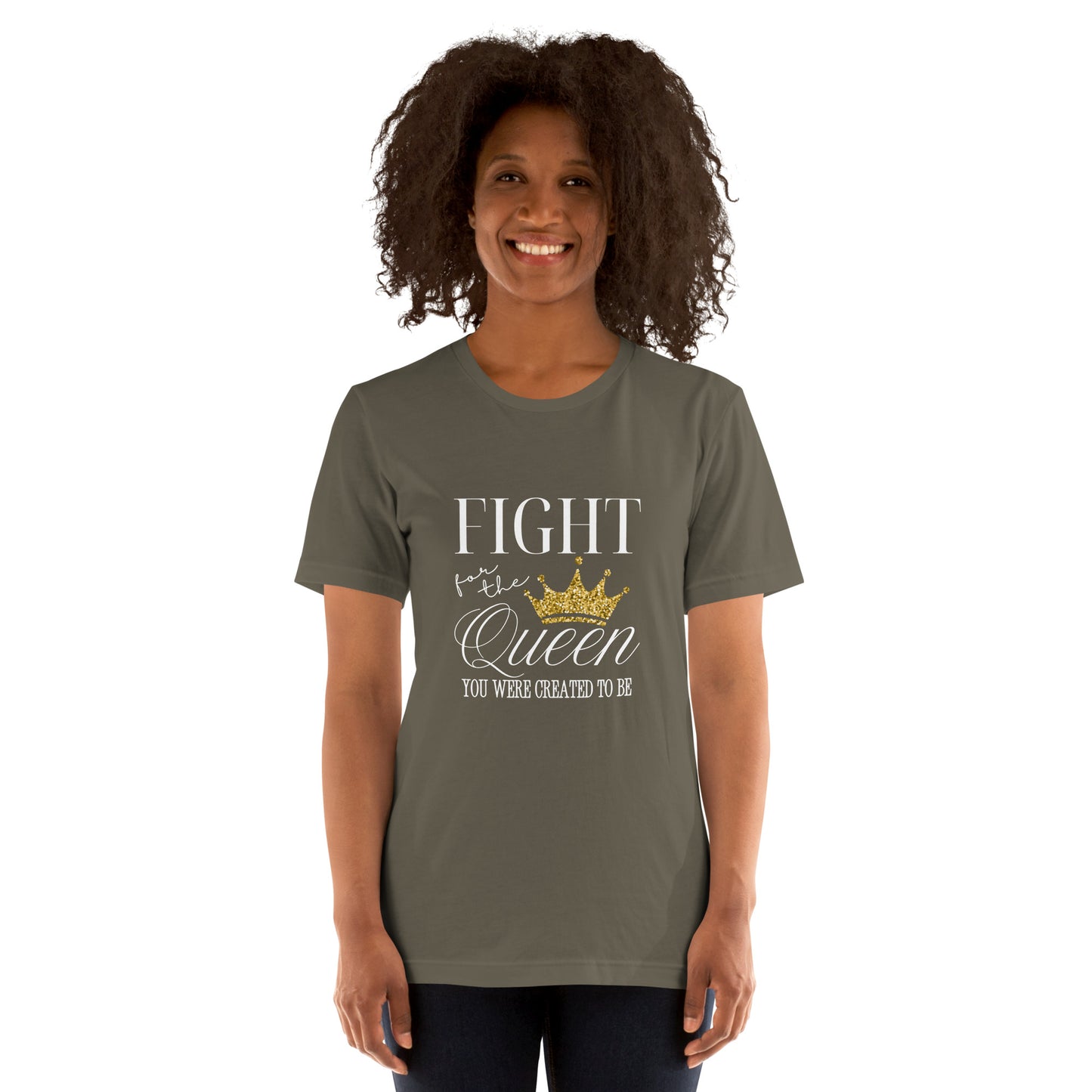 Fight for the queen Unisex t-shirt