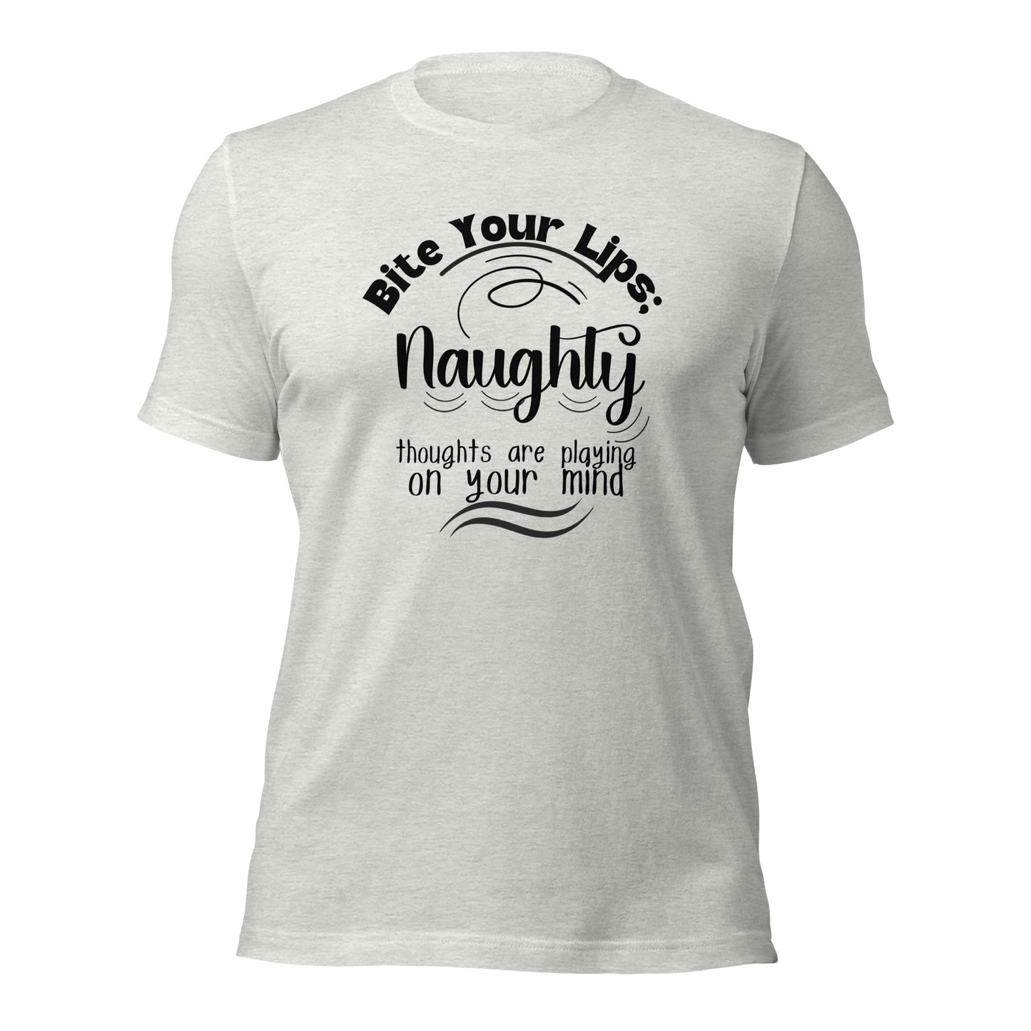 Naughty thoughts Unisex t-shirt