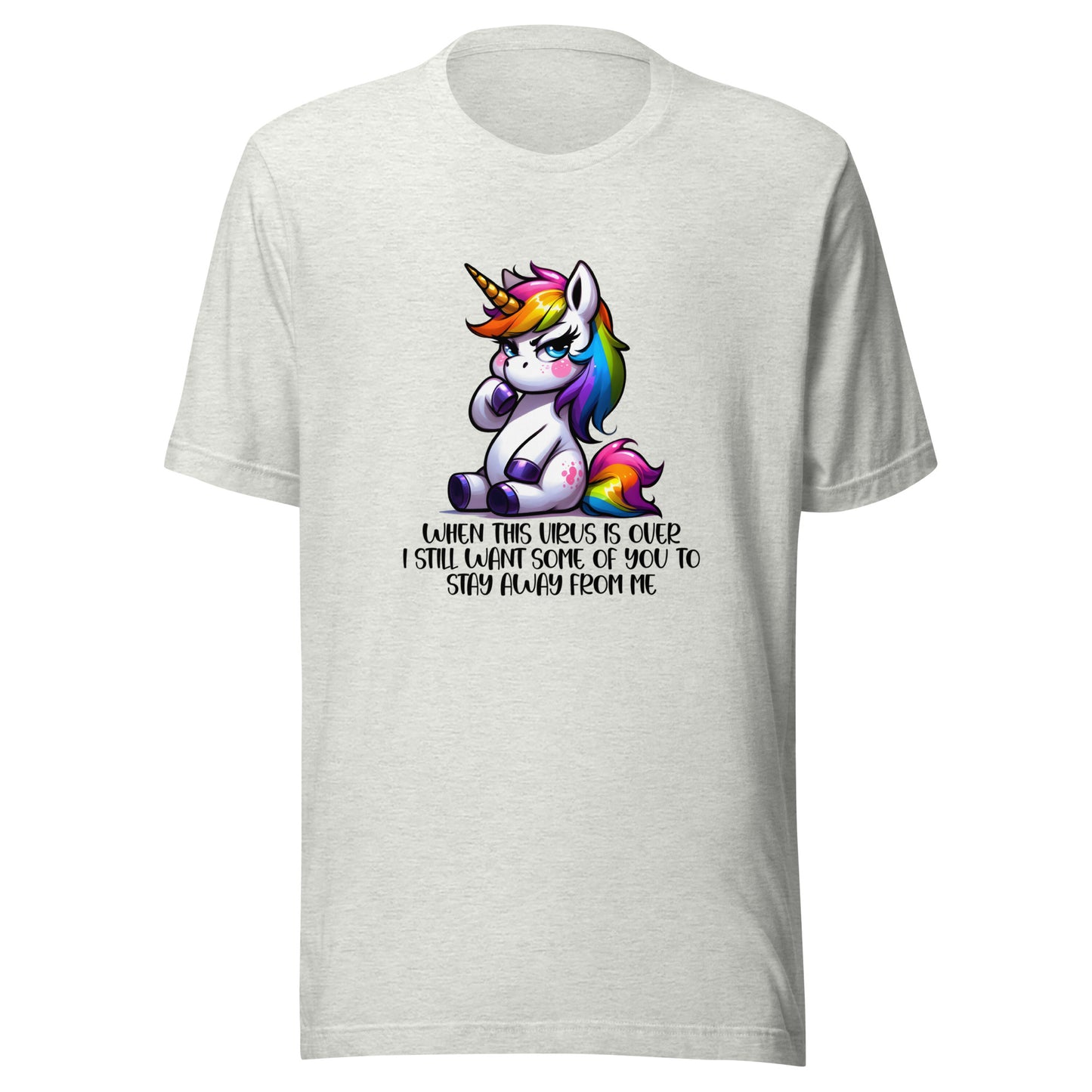 When this virus is over Unisex t-shirt