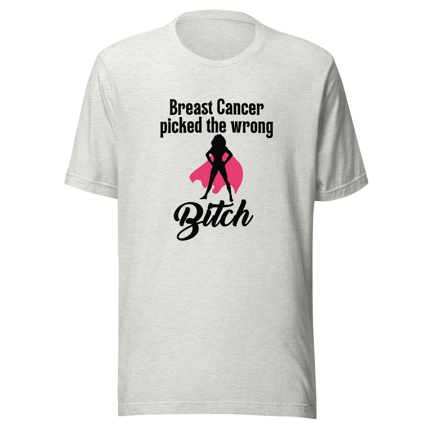 Breast cancer picked Unisex t-shirt