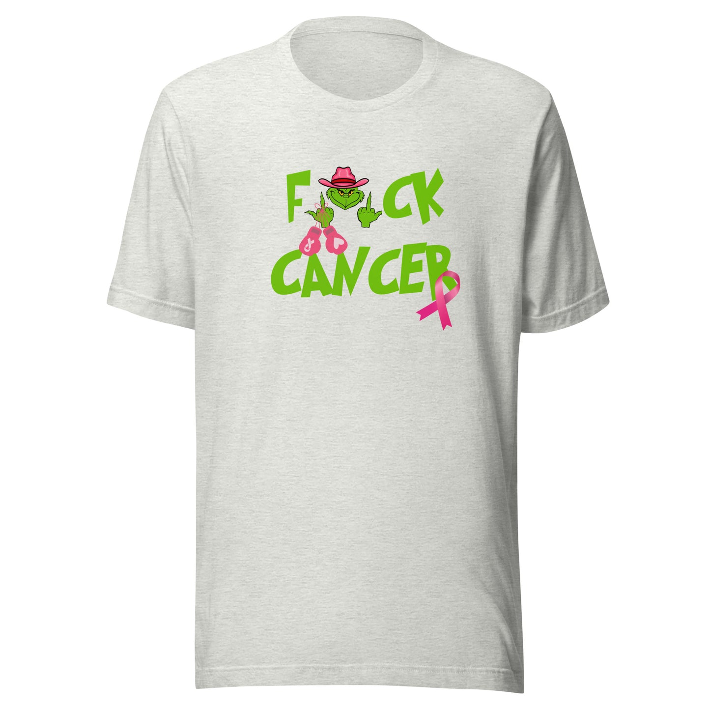 F*ck cancer grinch Unisex t-shirt