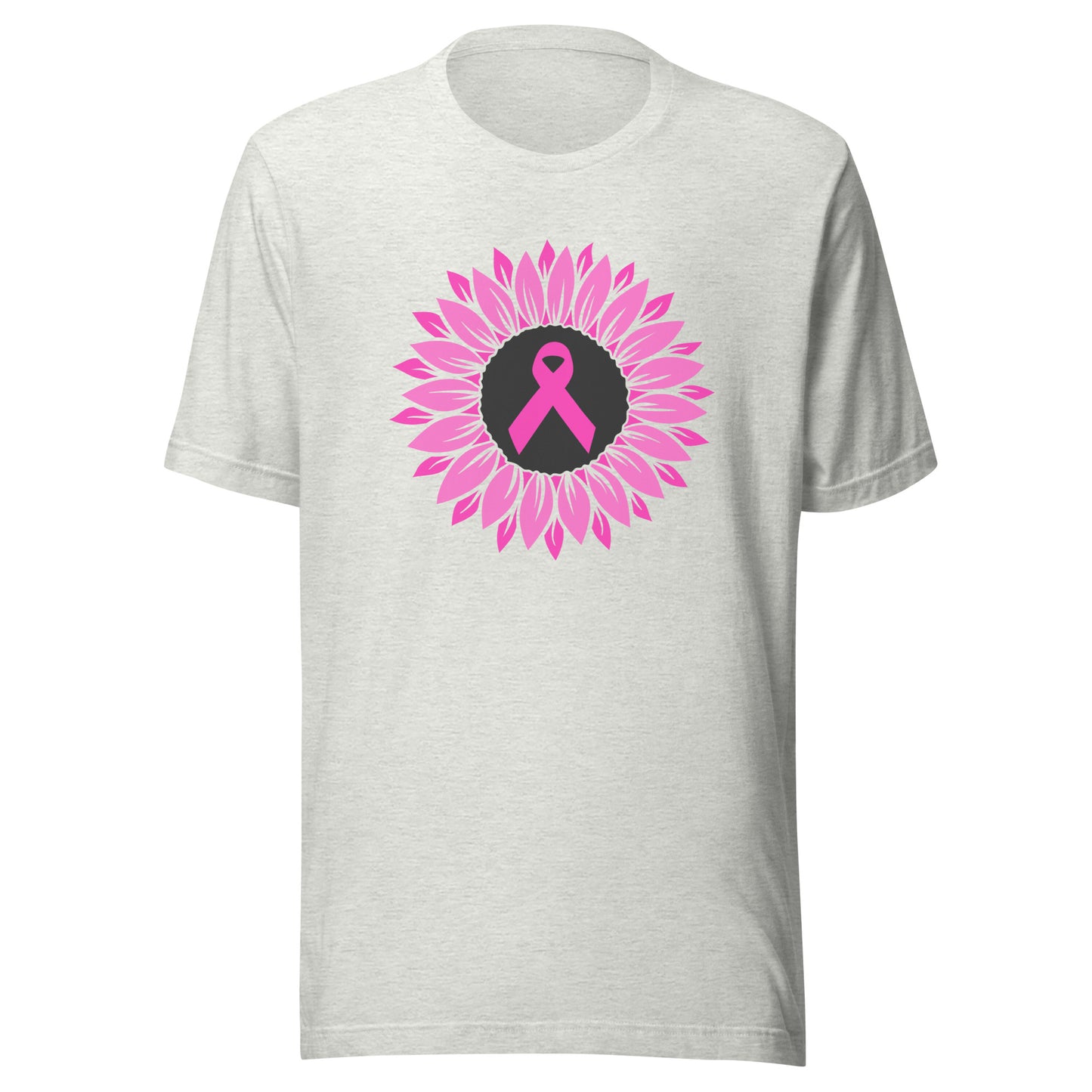 Sunflower ribbon Unisex t-shirt