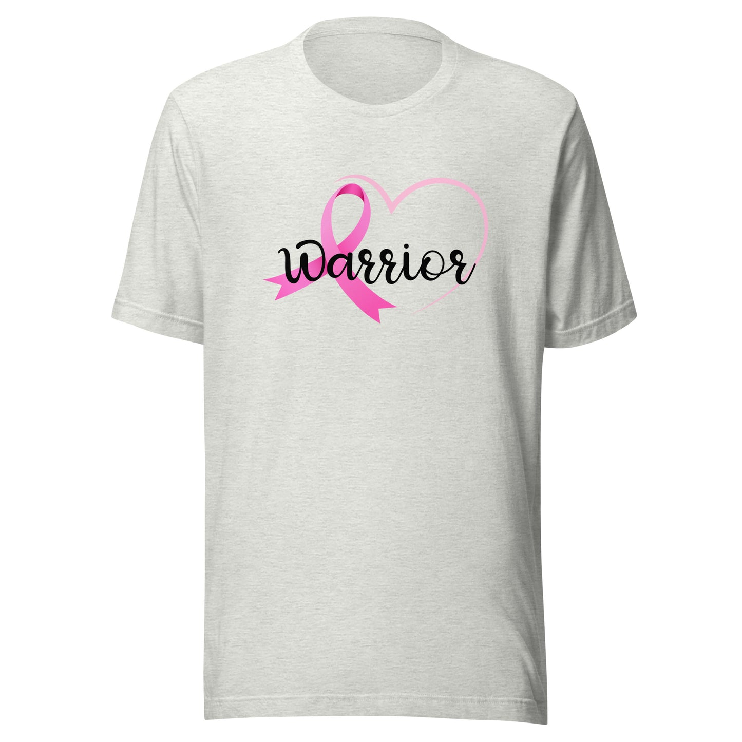 Warrior heart ribbon Unisex t-shirt