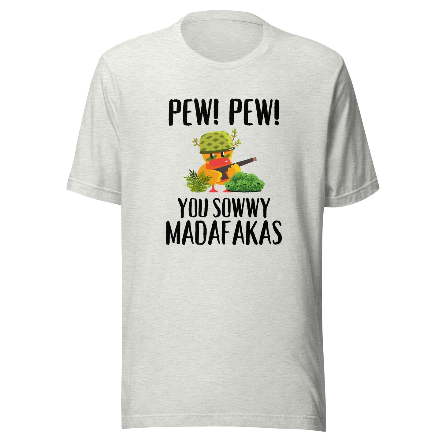 Pew pew Unisex t-shirt