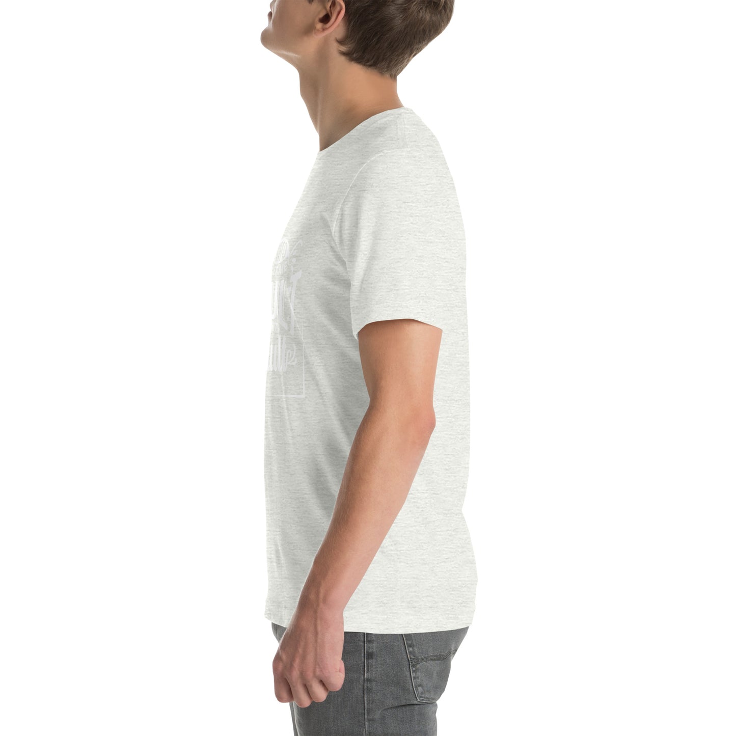 Who let me Unisex t-shirt