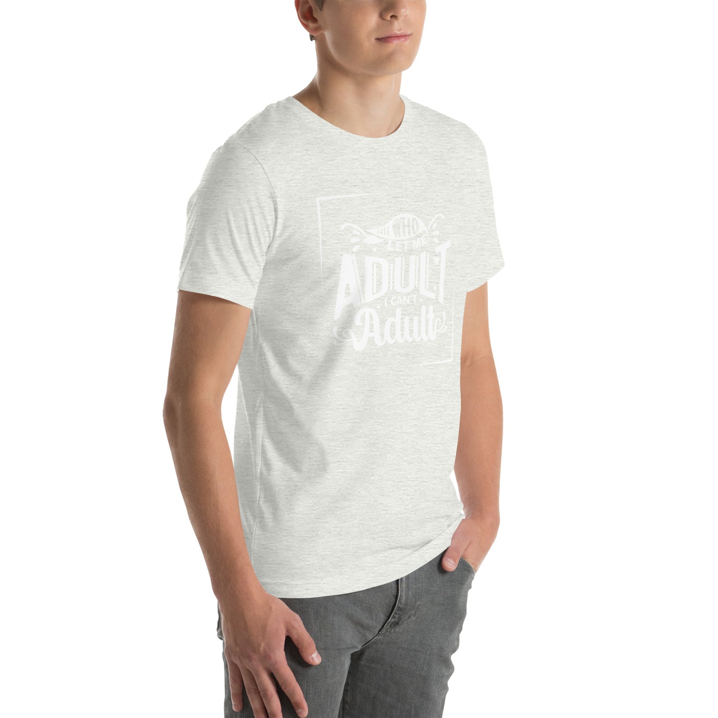 Who let me Unisex t-shirt