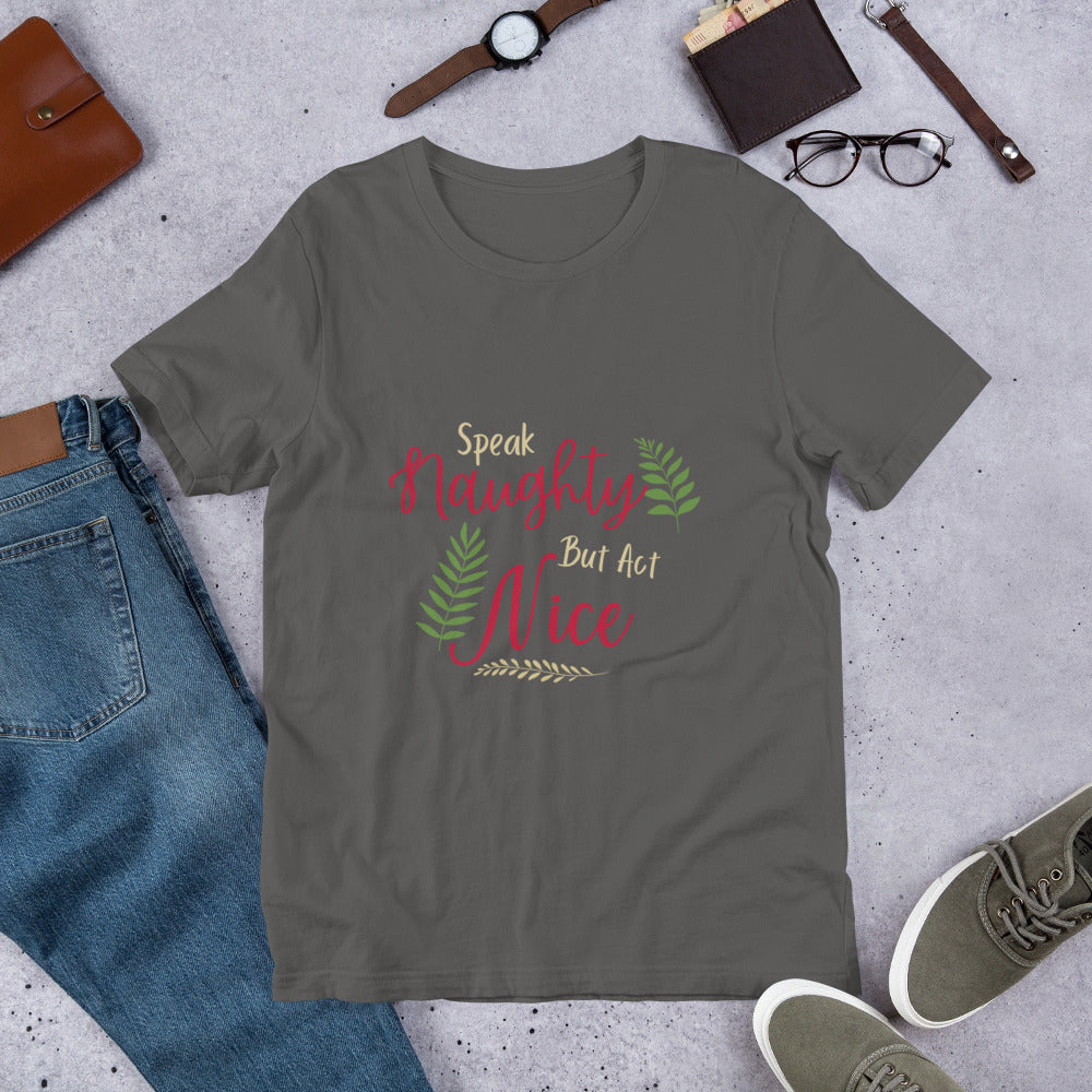 Naughty Unisex t-shirt