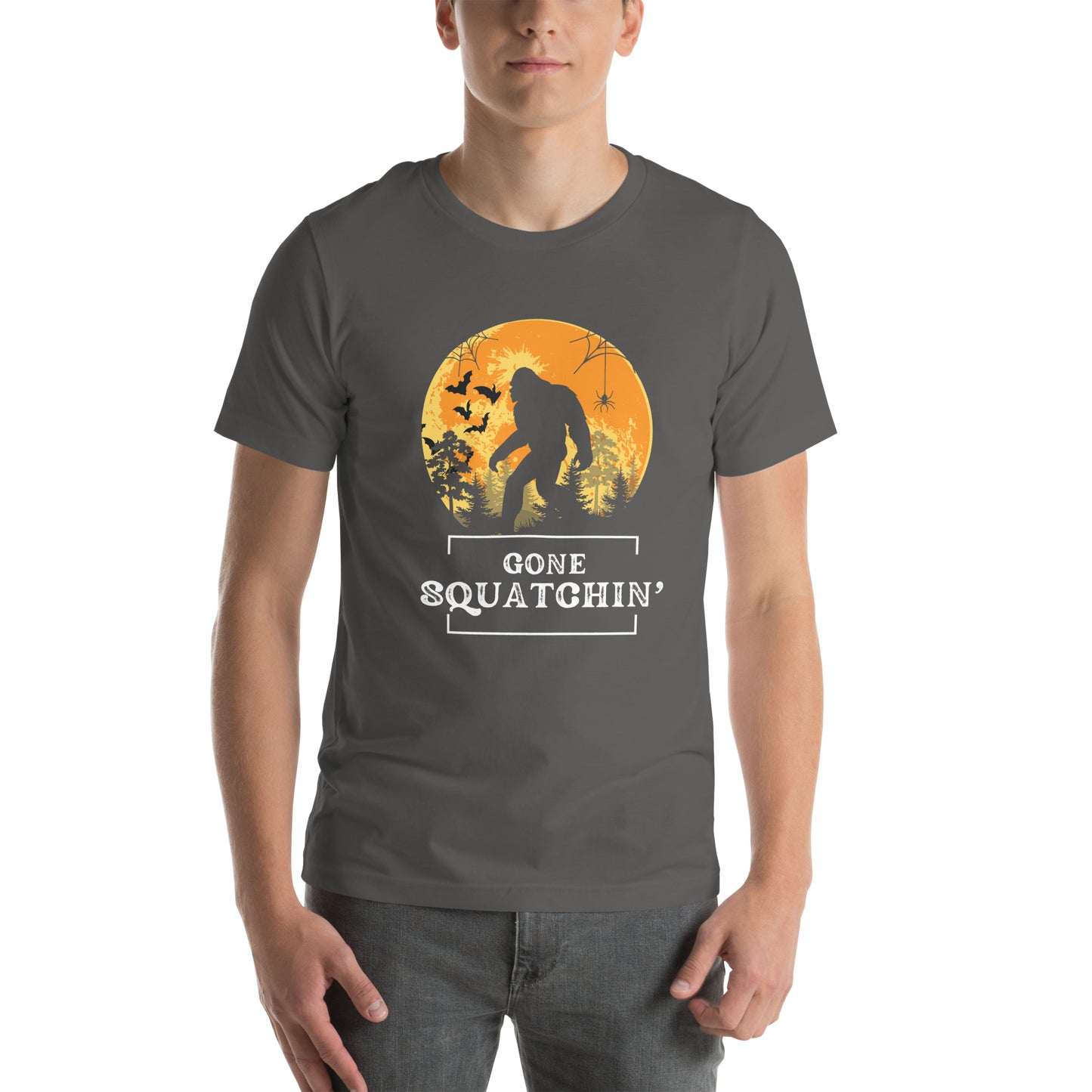 Gone squatchin Unisex t-shirt