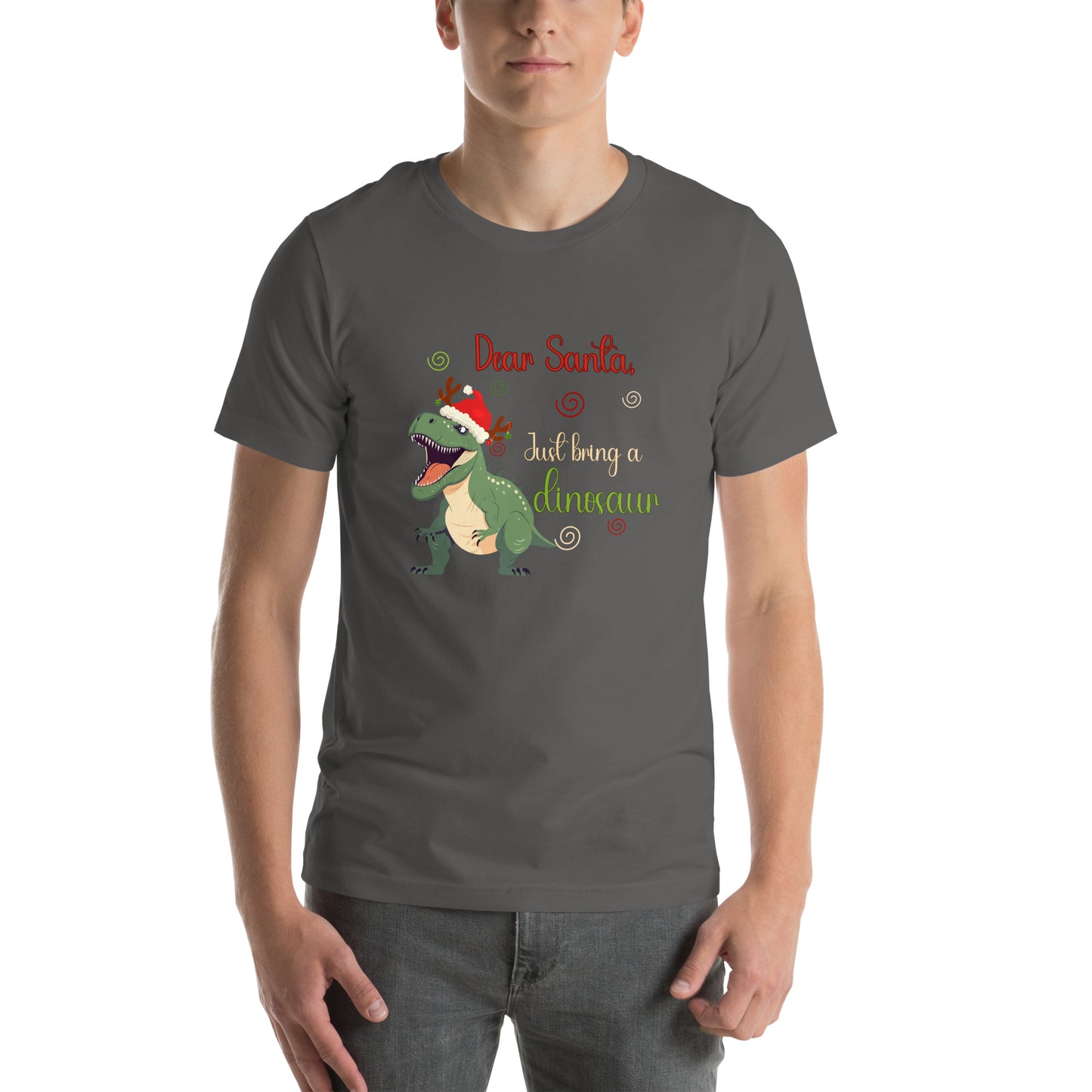Bring a dinosaur Unisex t-shirt