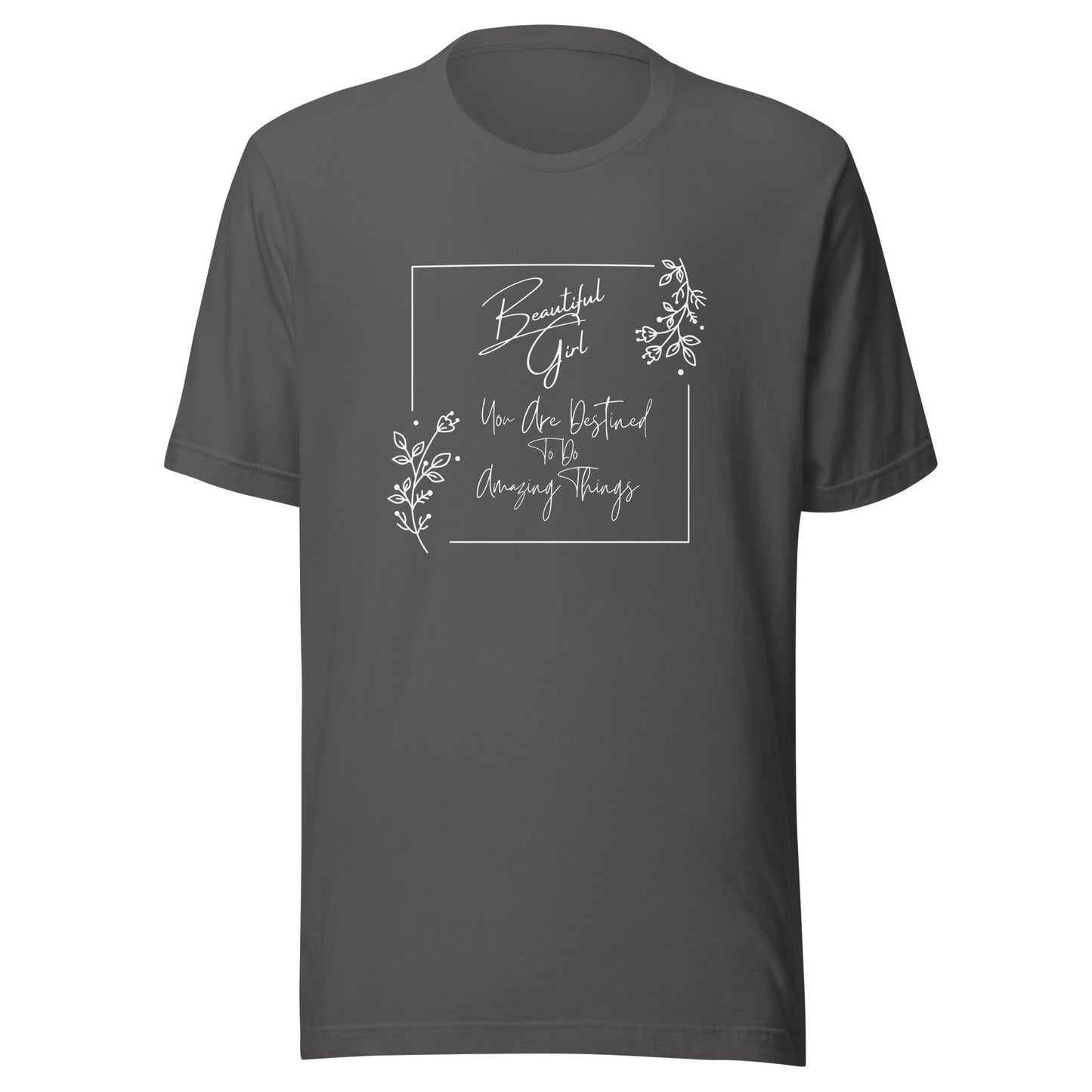 Beautiful girl Unisex t-shirt