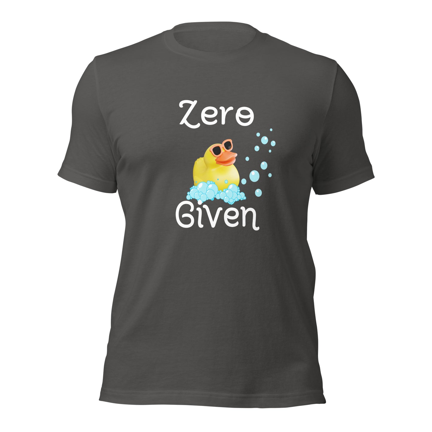 Zero ducks given Unisex t-shirt