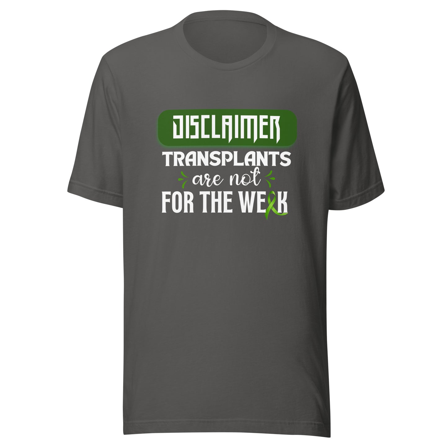 Disclaimer Unisex t-shirt