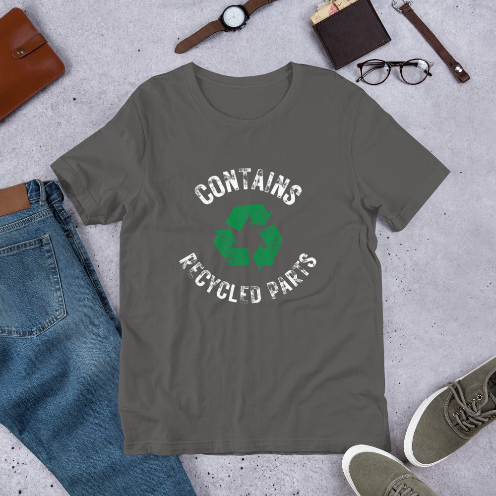 Contains recycled parts Unisex t-shirt