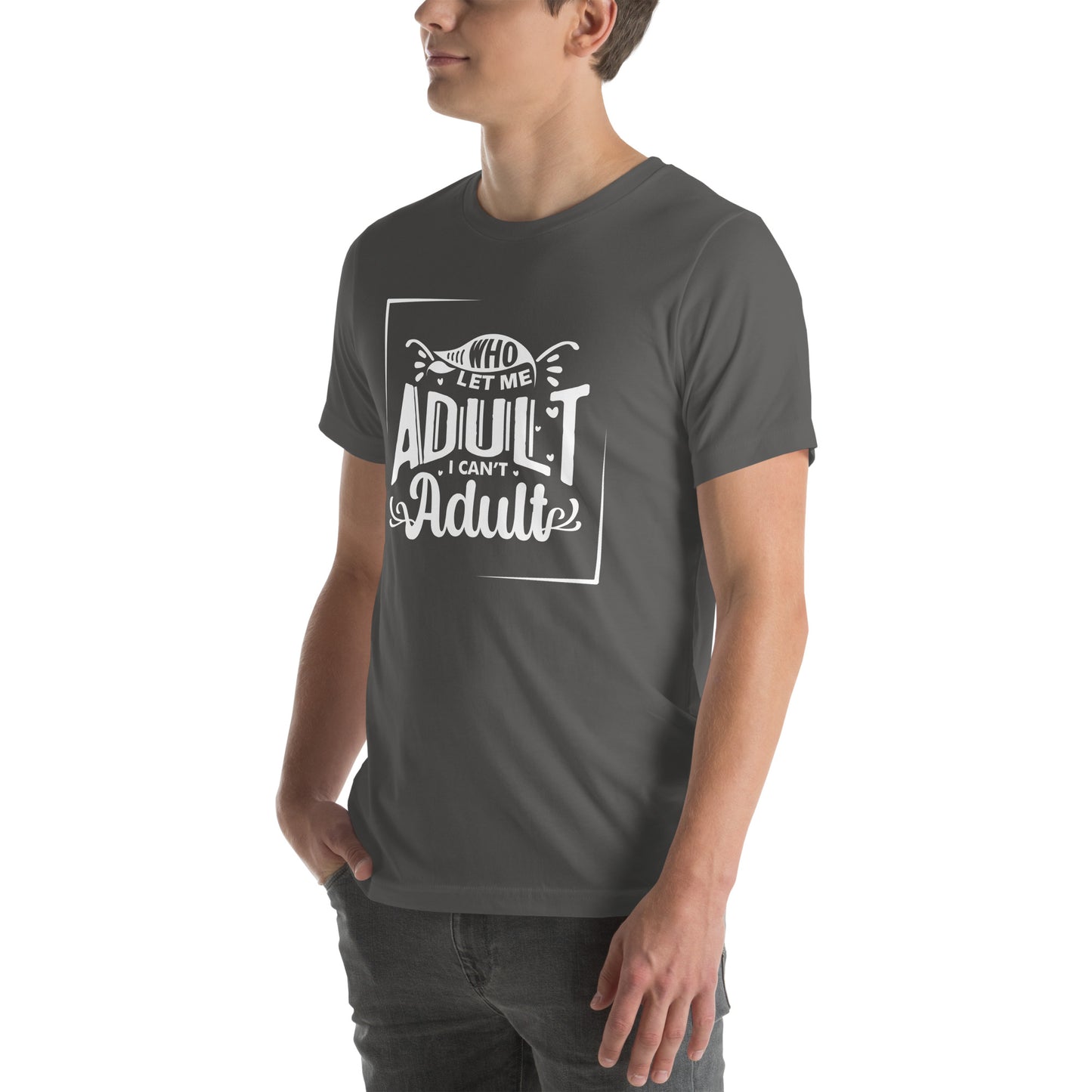 Who let me Unisex t-shirt