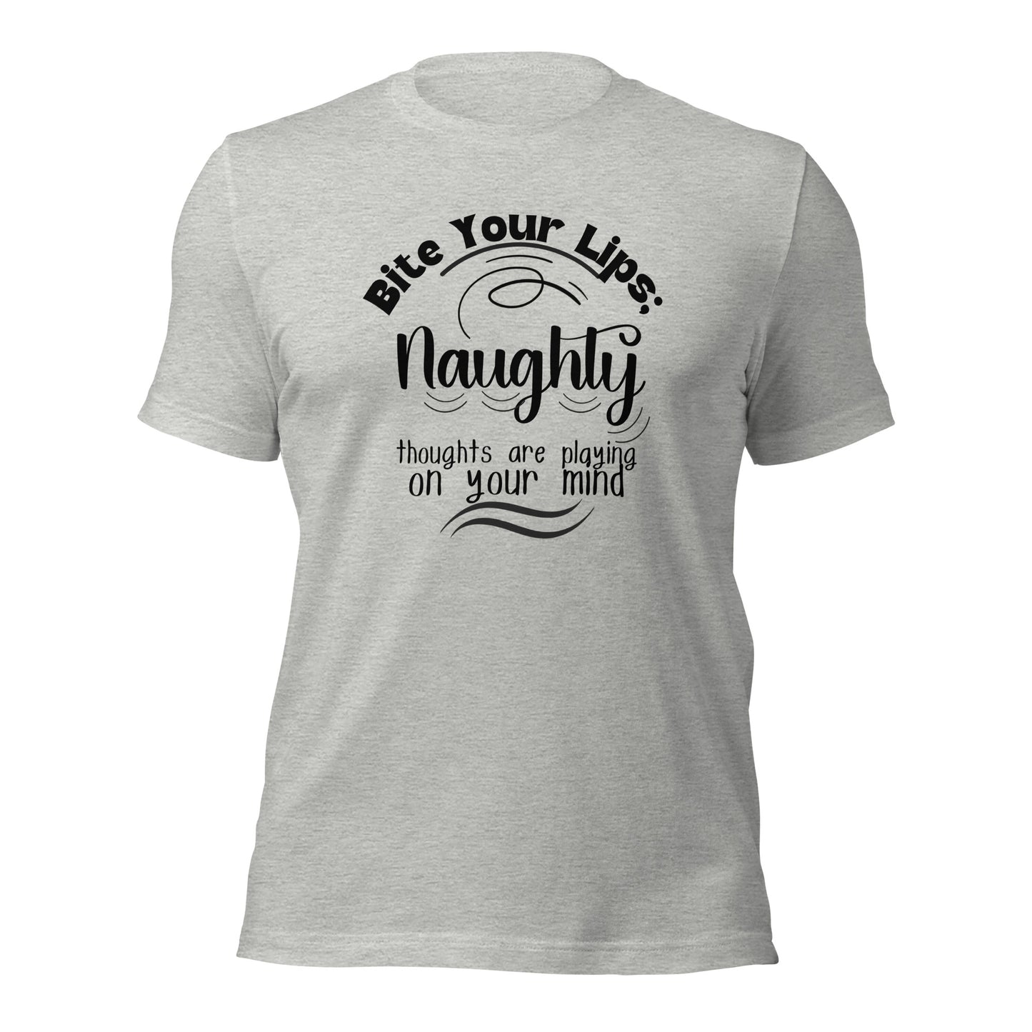 Naughty thoughts Unisex t-shirt