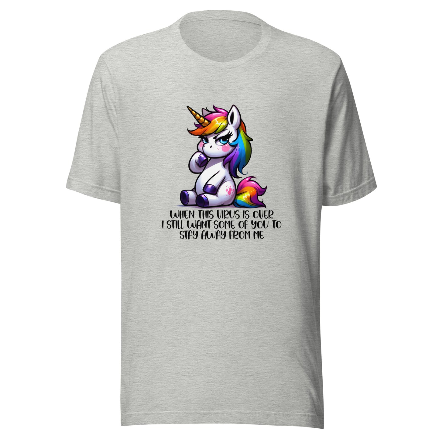 When this virus is over Unisex t-shirt