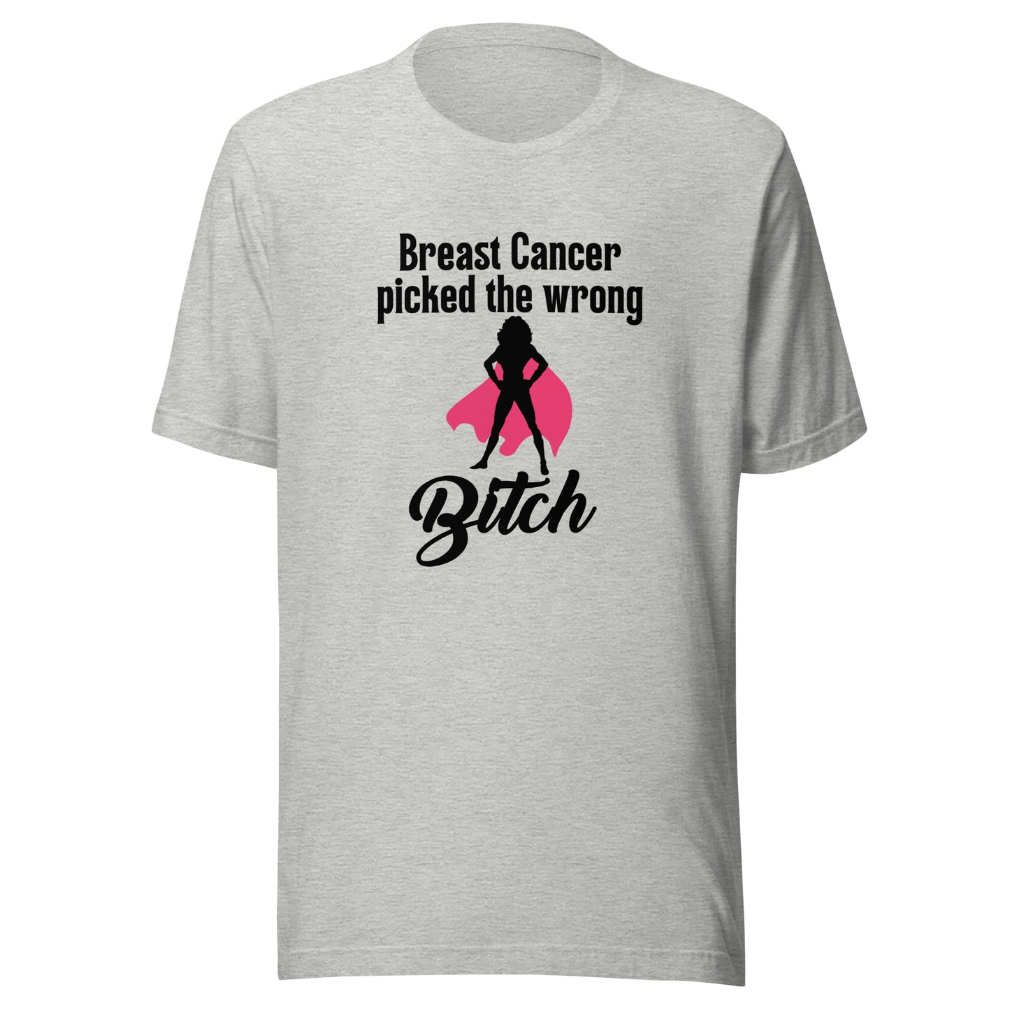 Breast cancer picked Unisex t-shirt