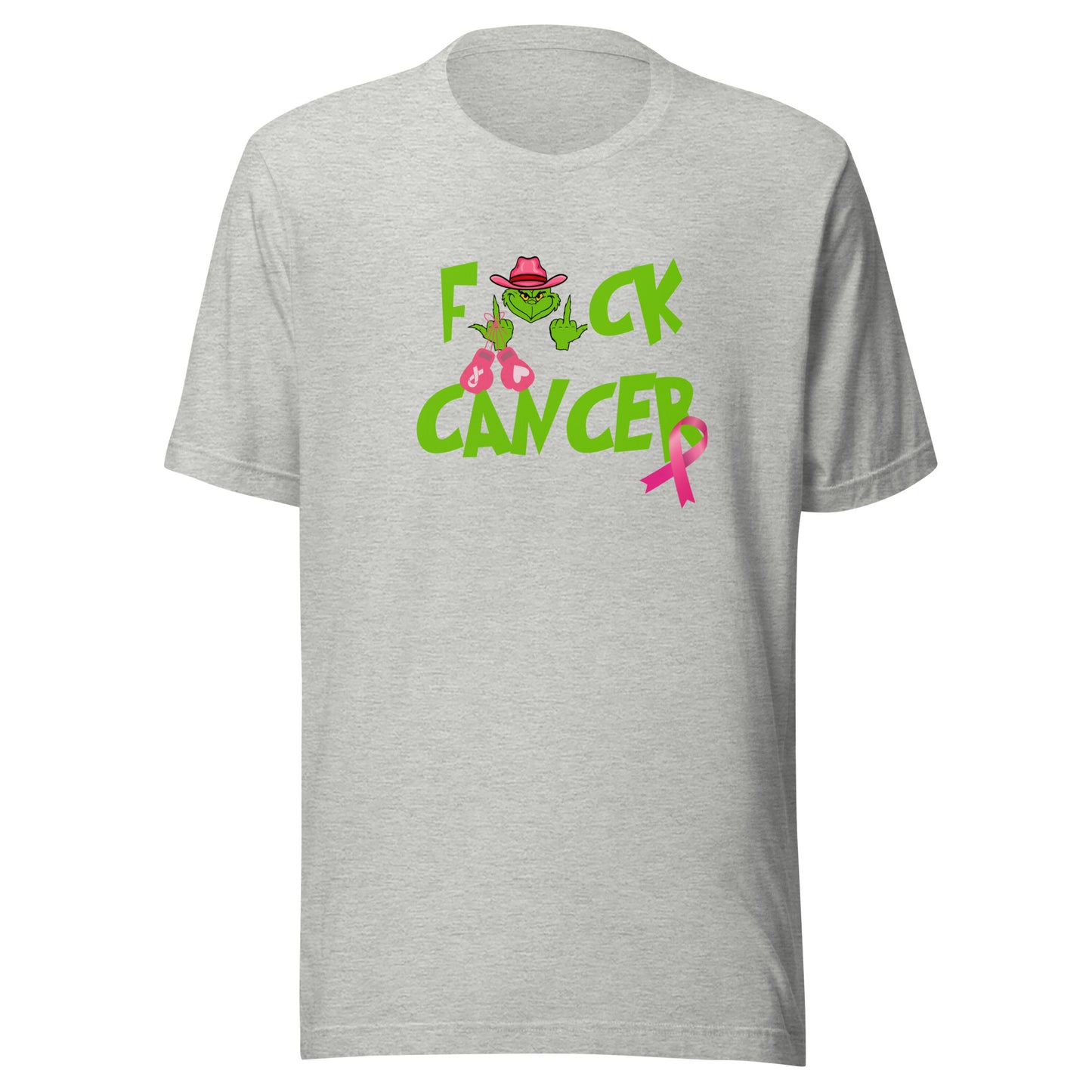 F*ck cancer grinch Unisex t-shirt