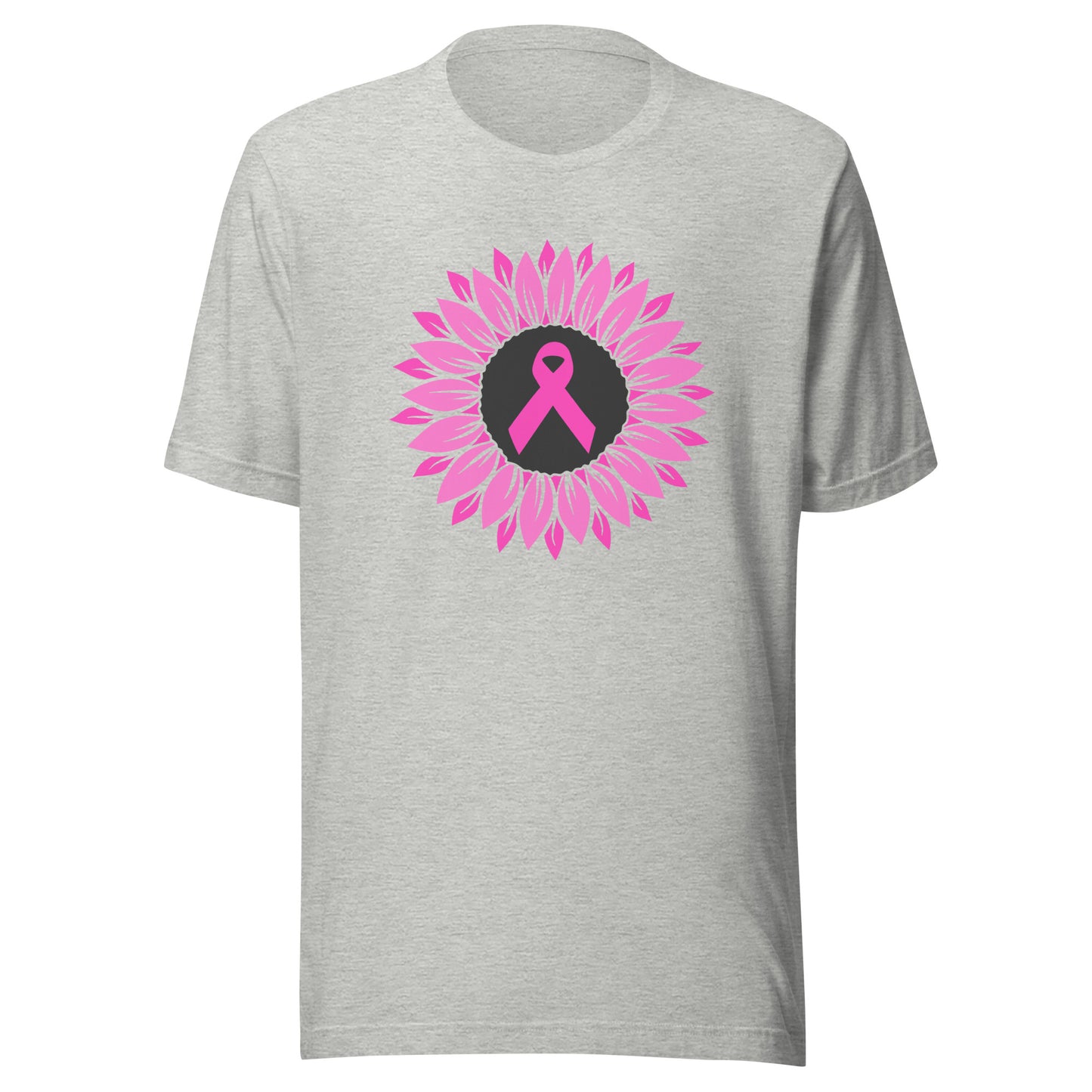 Sunflower ribbon Unisex t-shirt