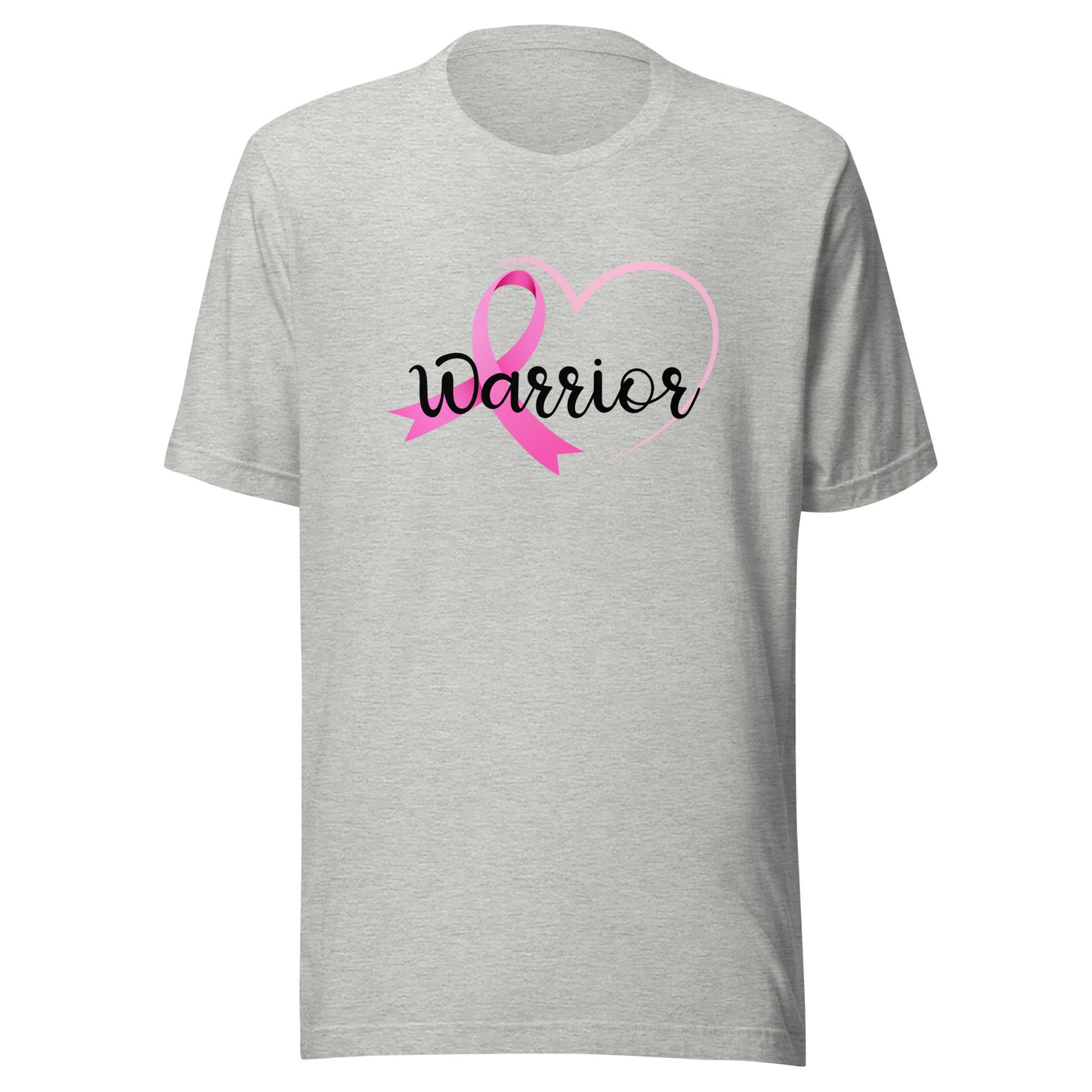 Warrior heart ribbon Unisex t-shirt