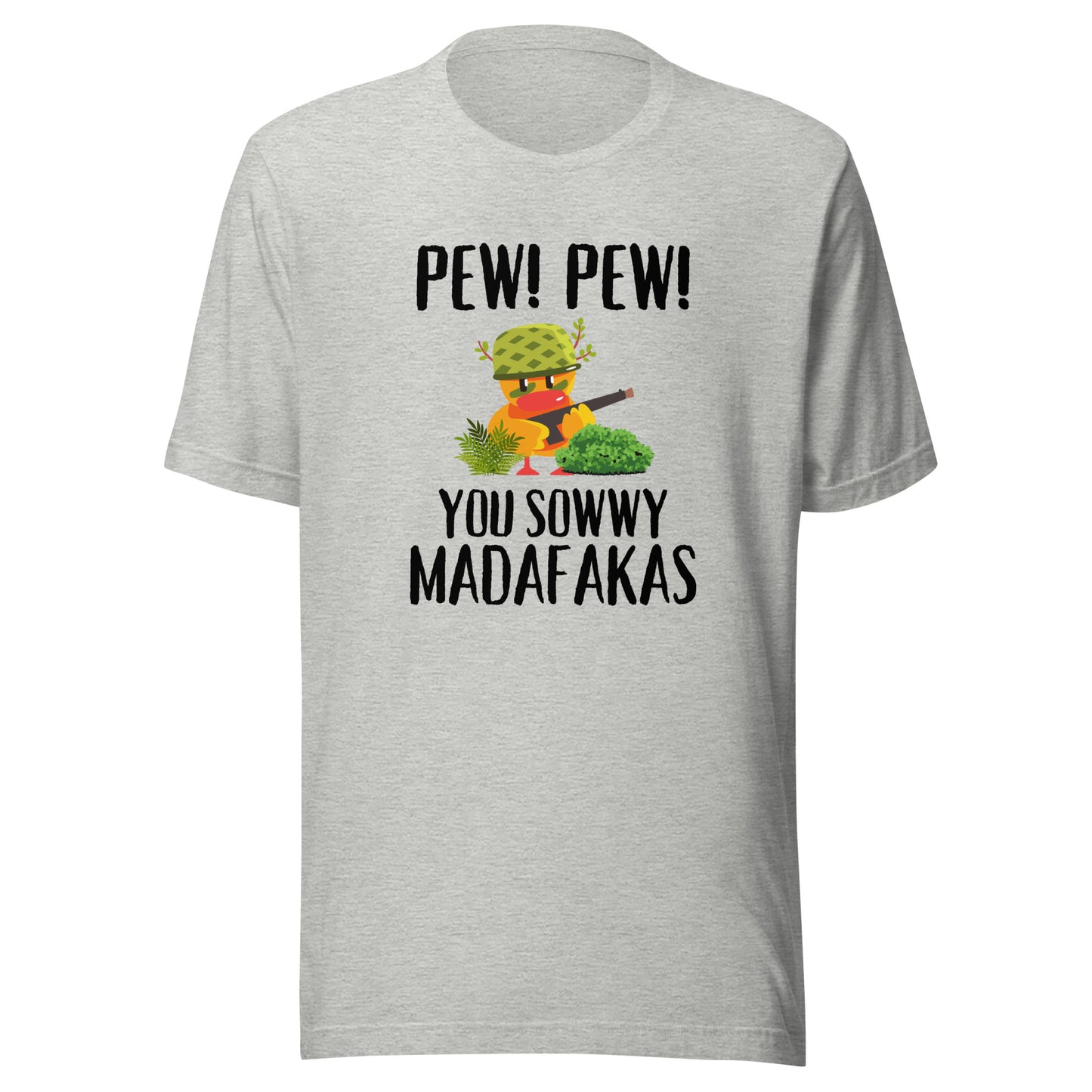 Pew pew Unisex t-shirt
