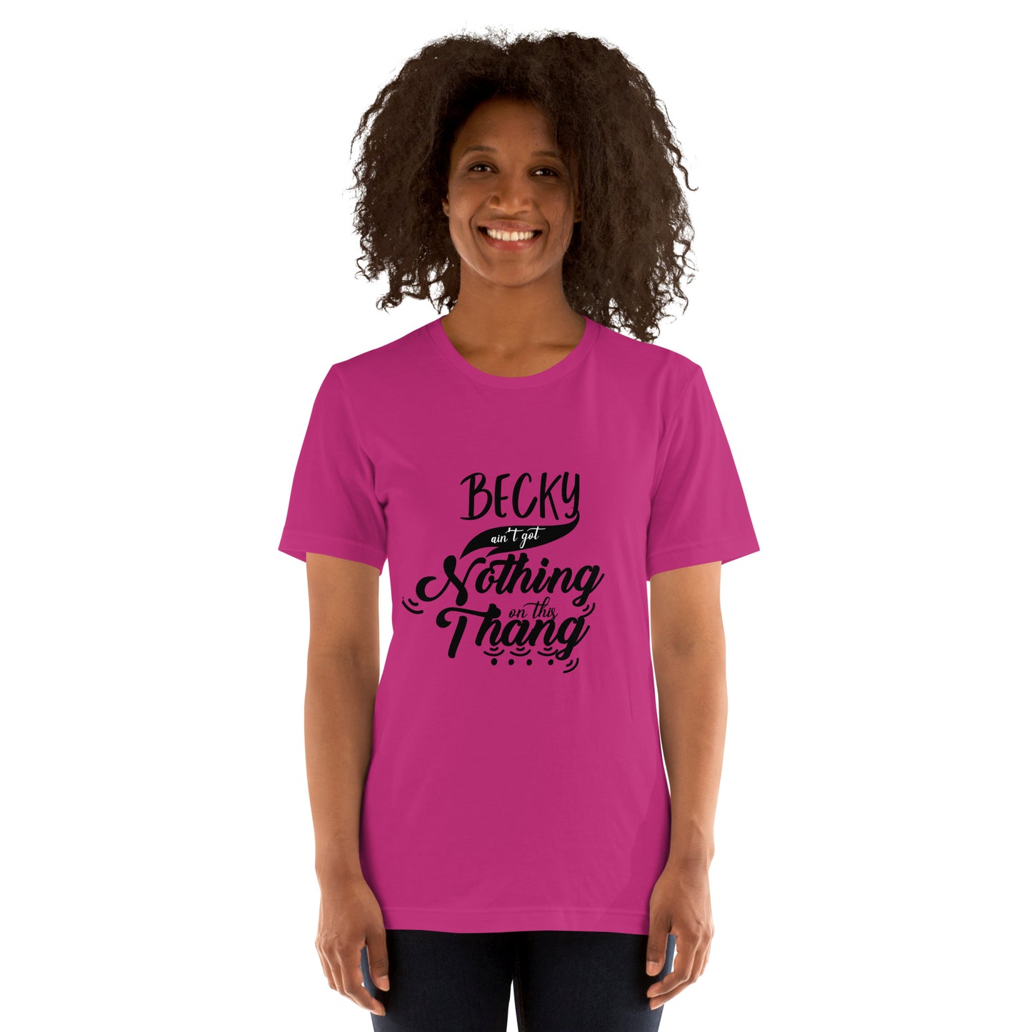 Becky Unisex t-shirt