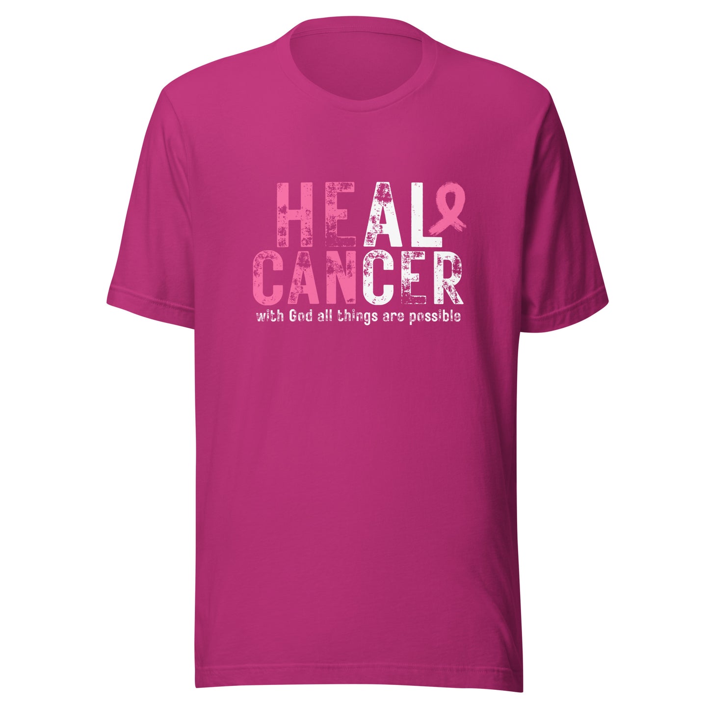 Heal cancer Unisex t-shirt