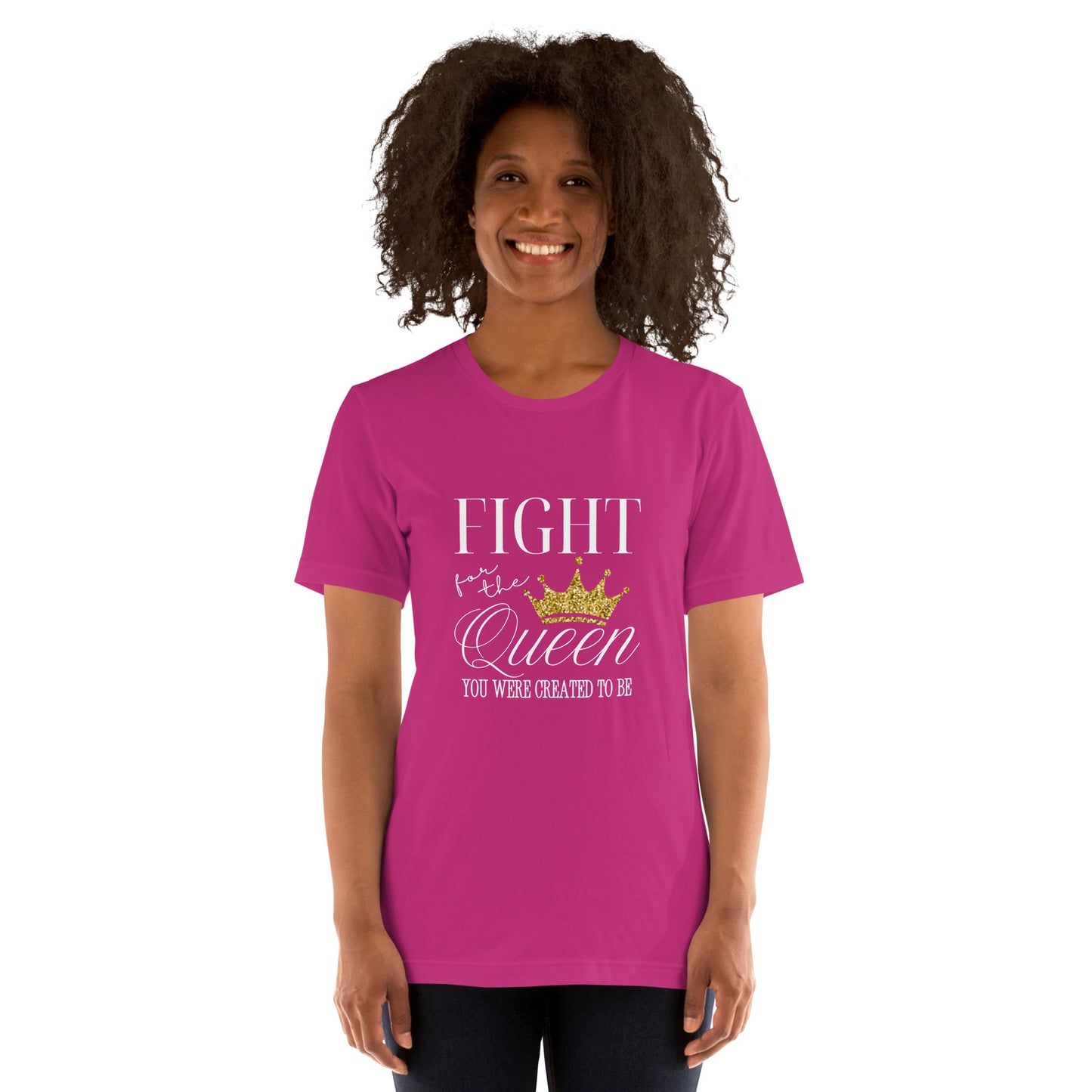 Fight for the queen Unisex t-shirt