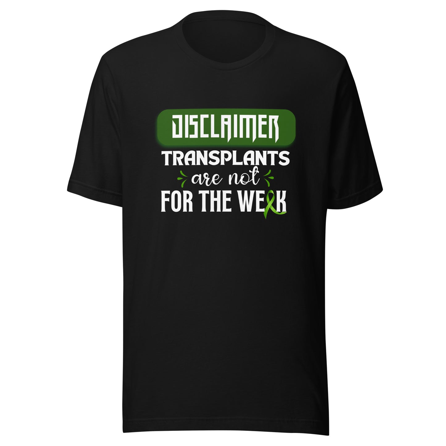 Disclaimer Unisex t-shirt