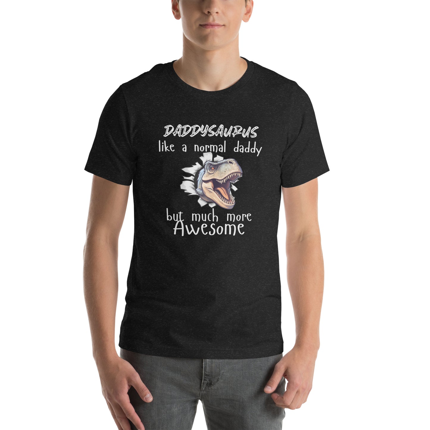 Daddysaurus Unisex t-shirt