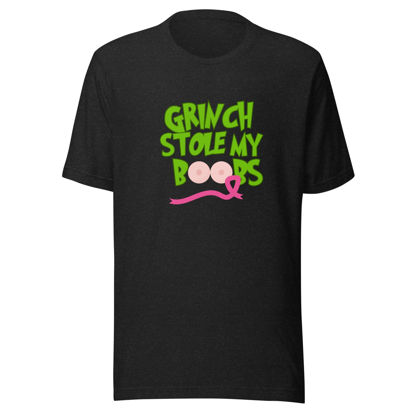 Grinch stole my boobs Unisex t-shirt