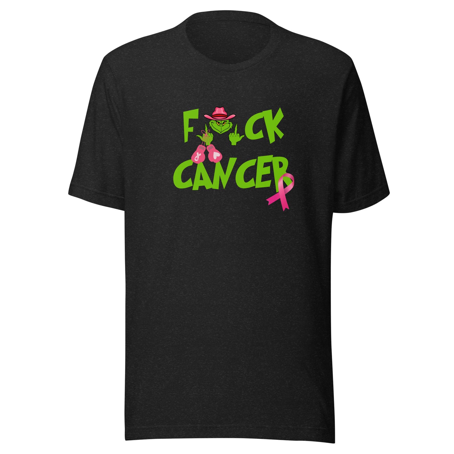 F*ck cancer grinch Unisex t-shirt