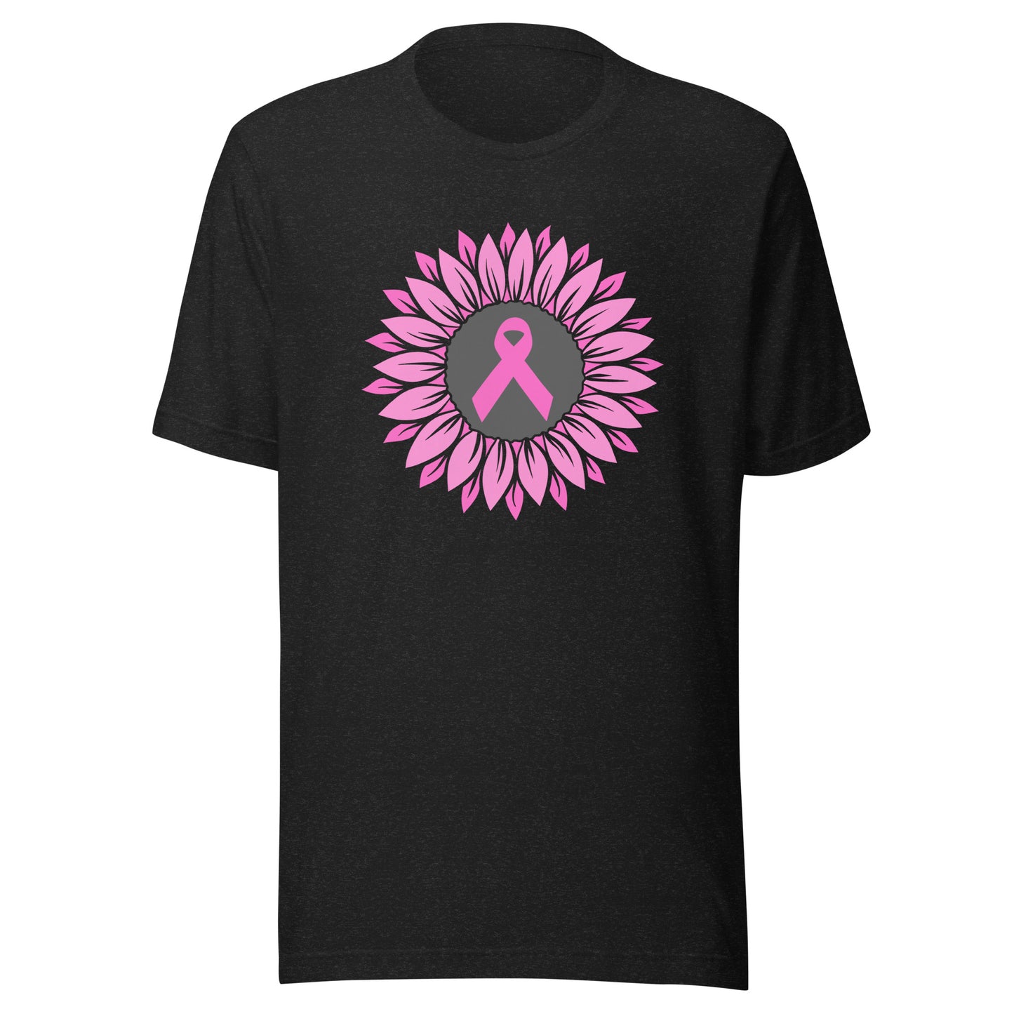 Sunflower ribbon Unisex t-shirt