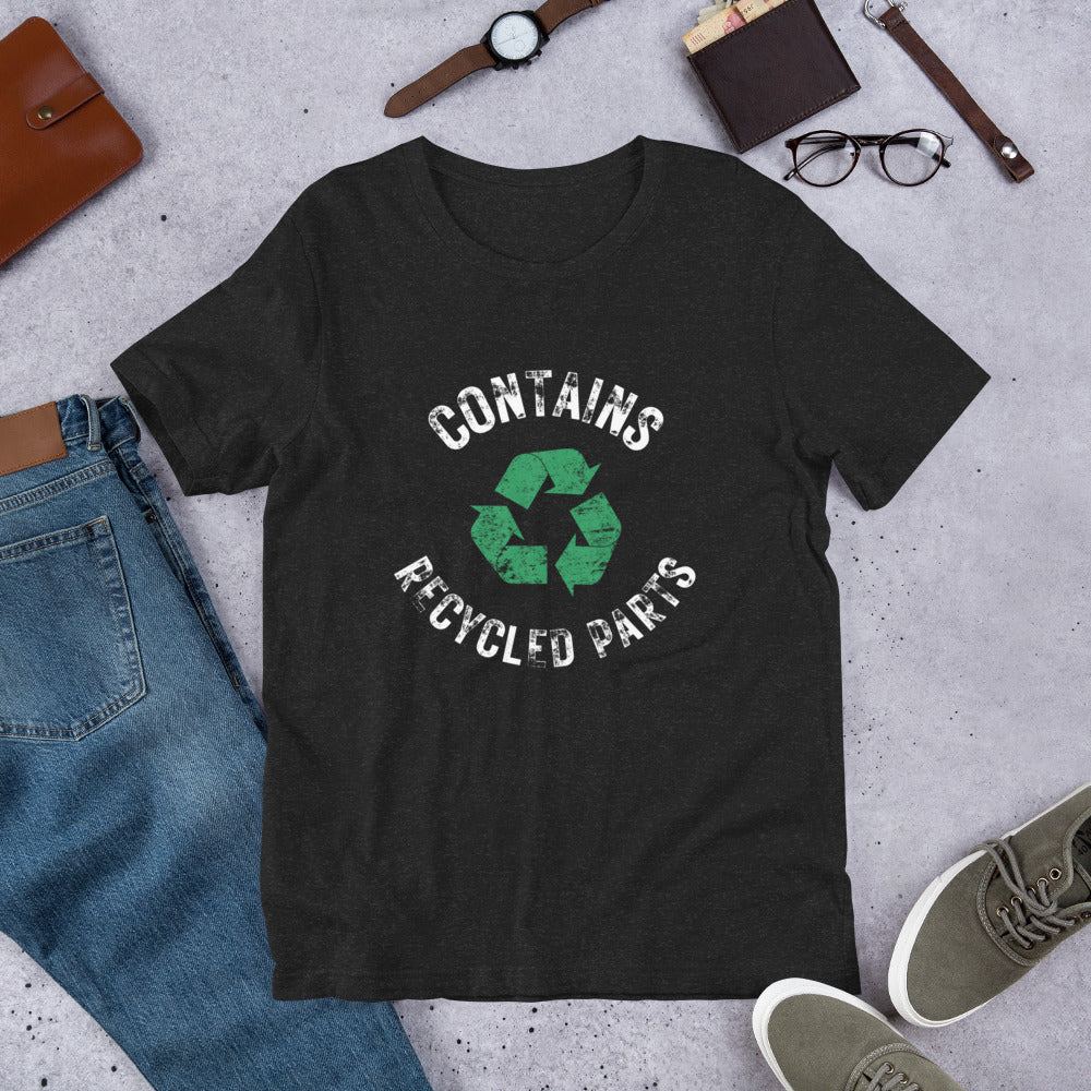 Contains recycled parts Unisex t-shirt