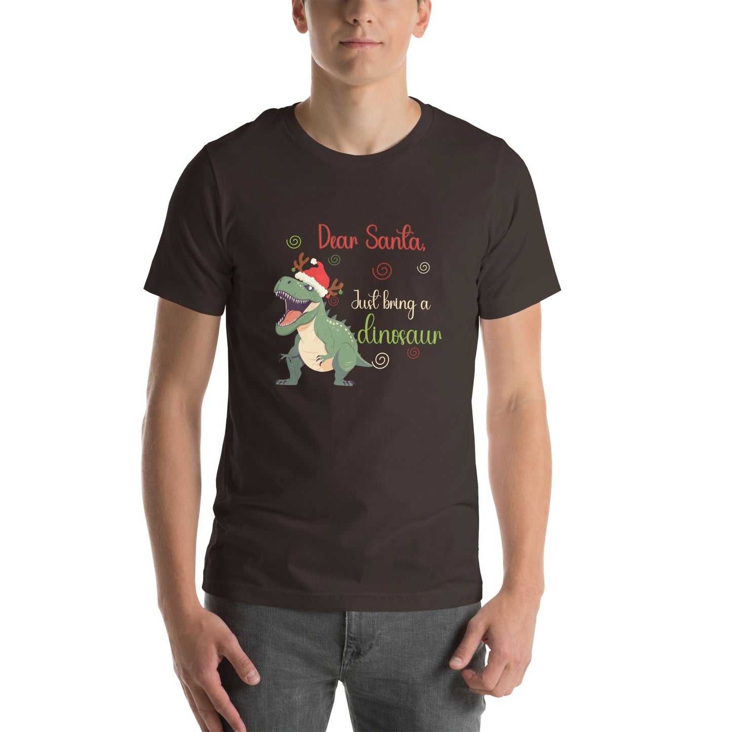Bring a dinosaur Unisex t-shirt