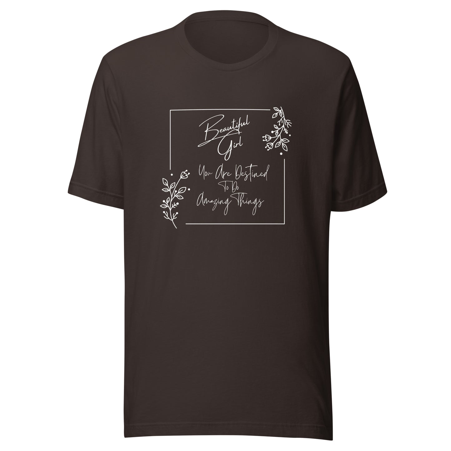 Beautiful girl Unisex t-shirt
