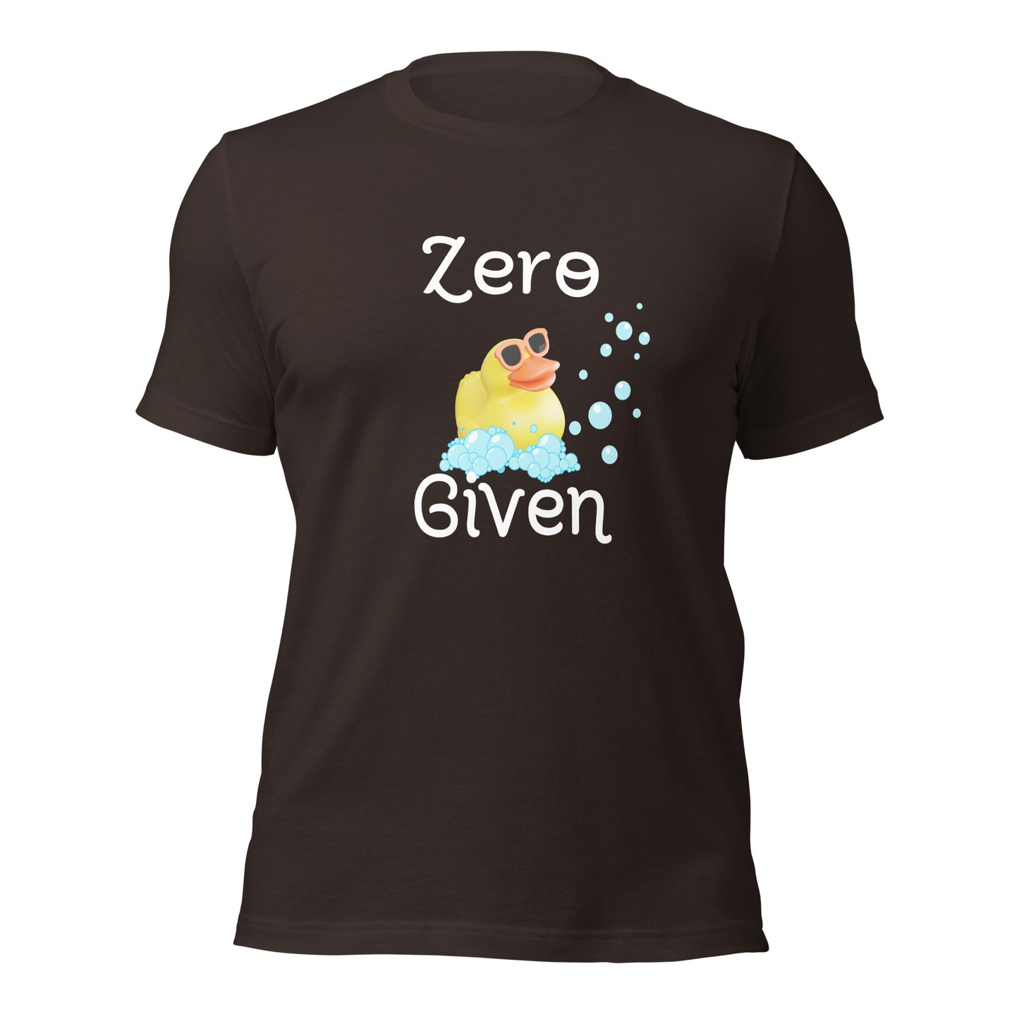 Zero ducks given Unisex t-shirt