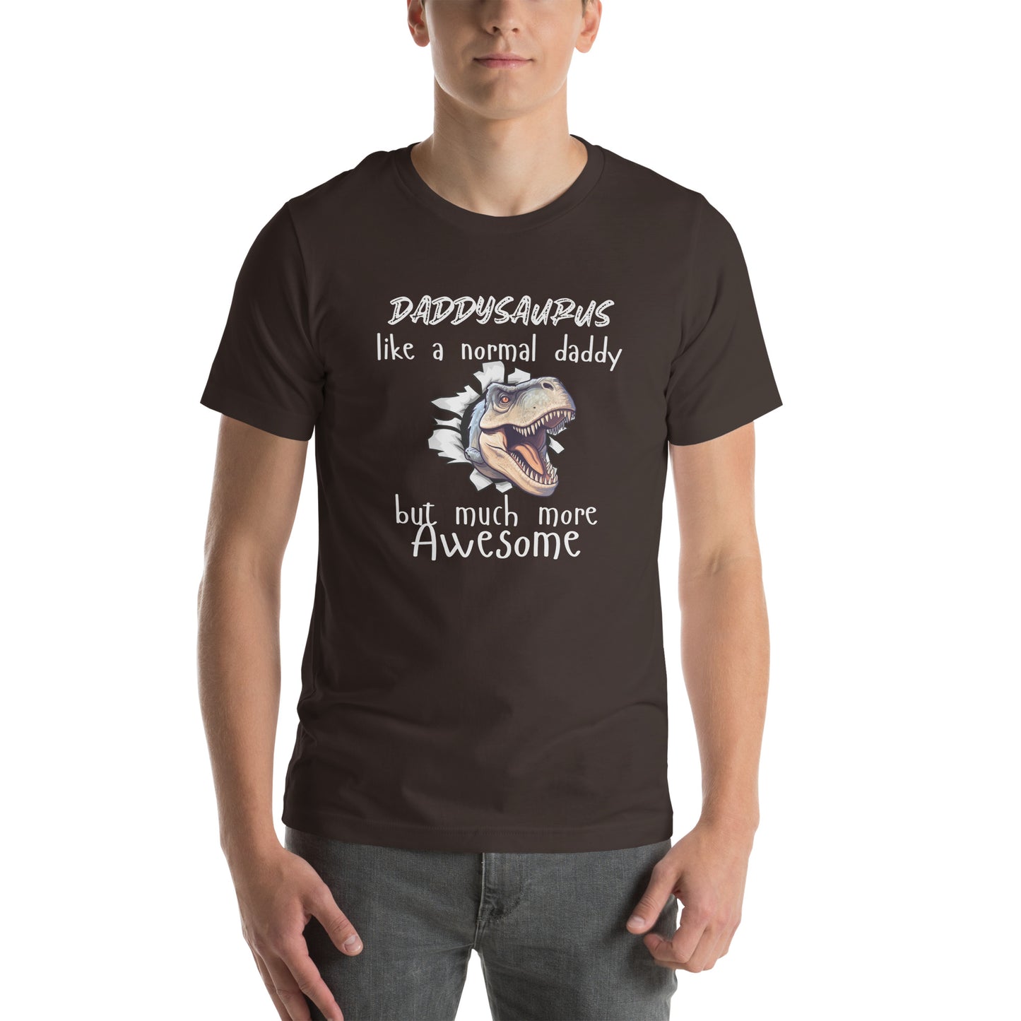 Daddysaurus Unisex t-shirt