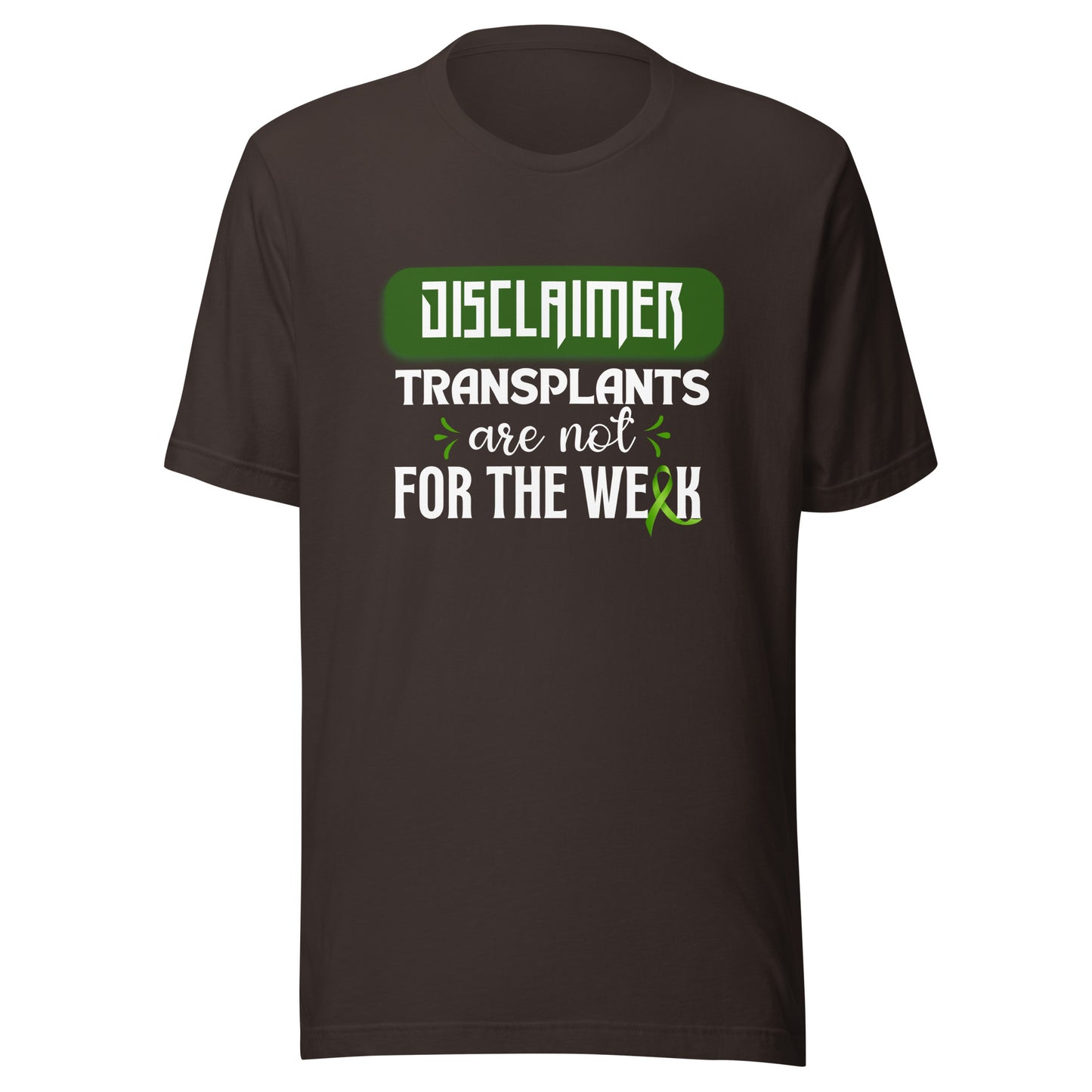 Disclaimer Unisex t-shirt