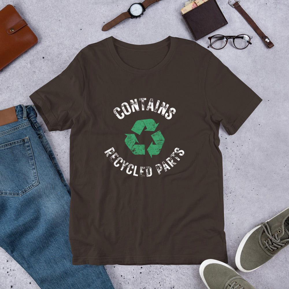 Contains recycled parts Unisex t-shirt