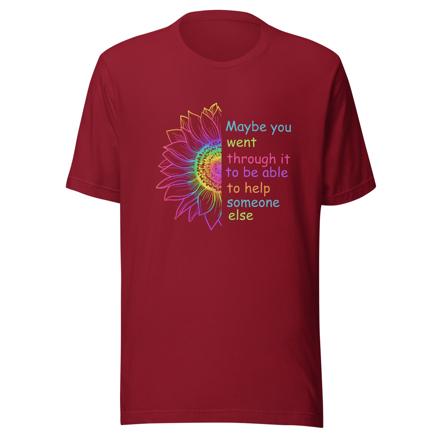 Maybe you went through Unisex t-shirt